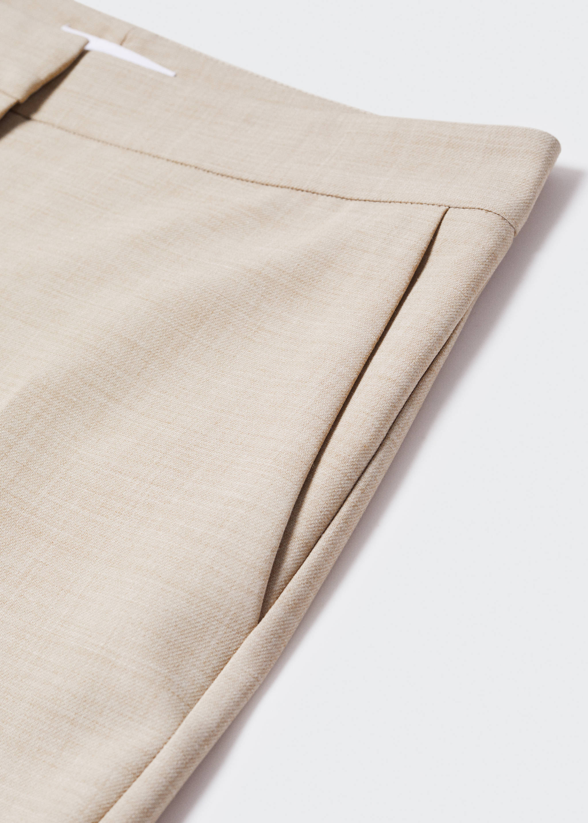 Straight suit trousers - Details of the article 8