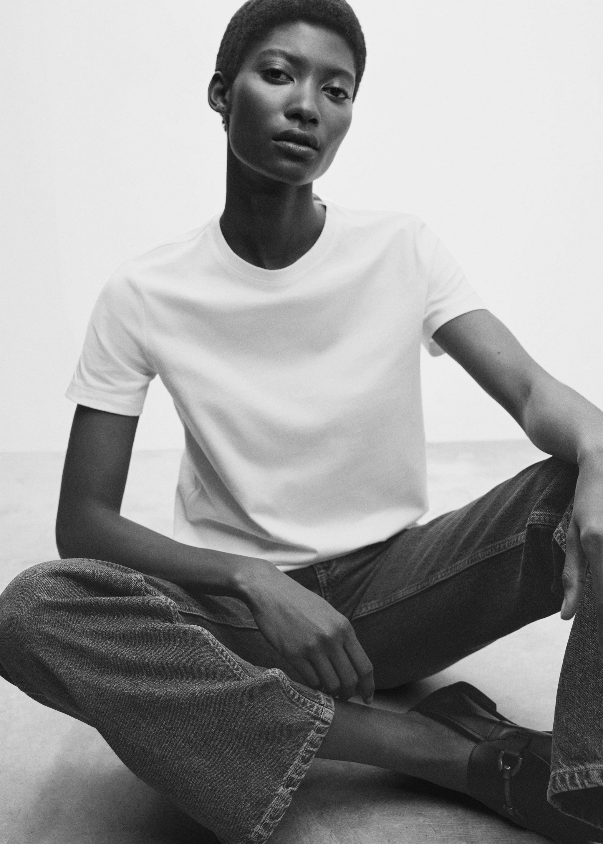 100% cotton t-shirt - Details of the article 1