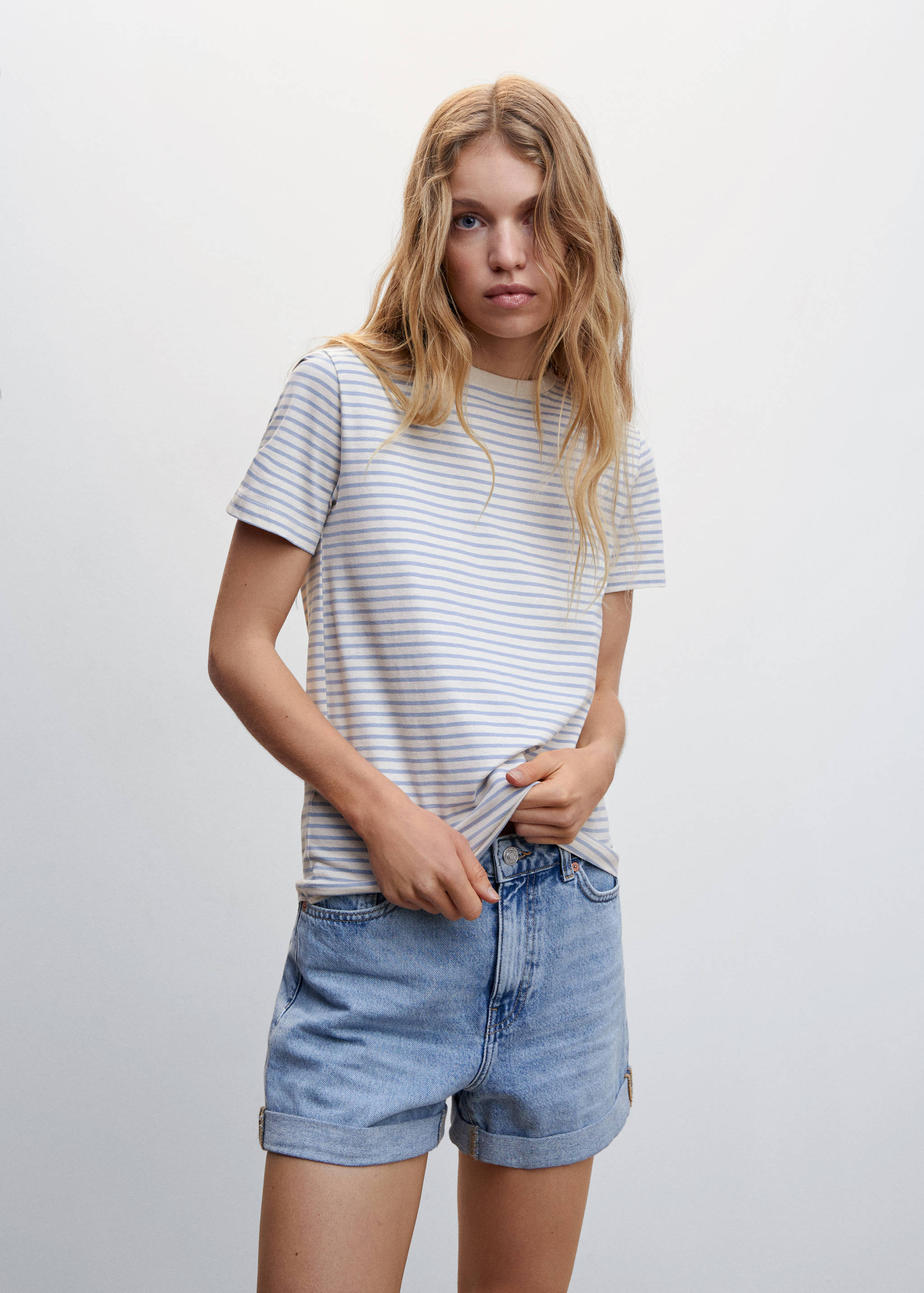 100% cotton t-shirt - Medium plane