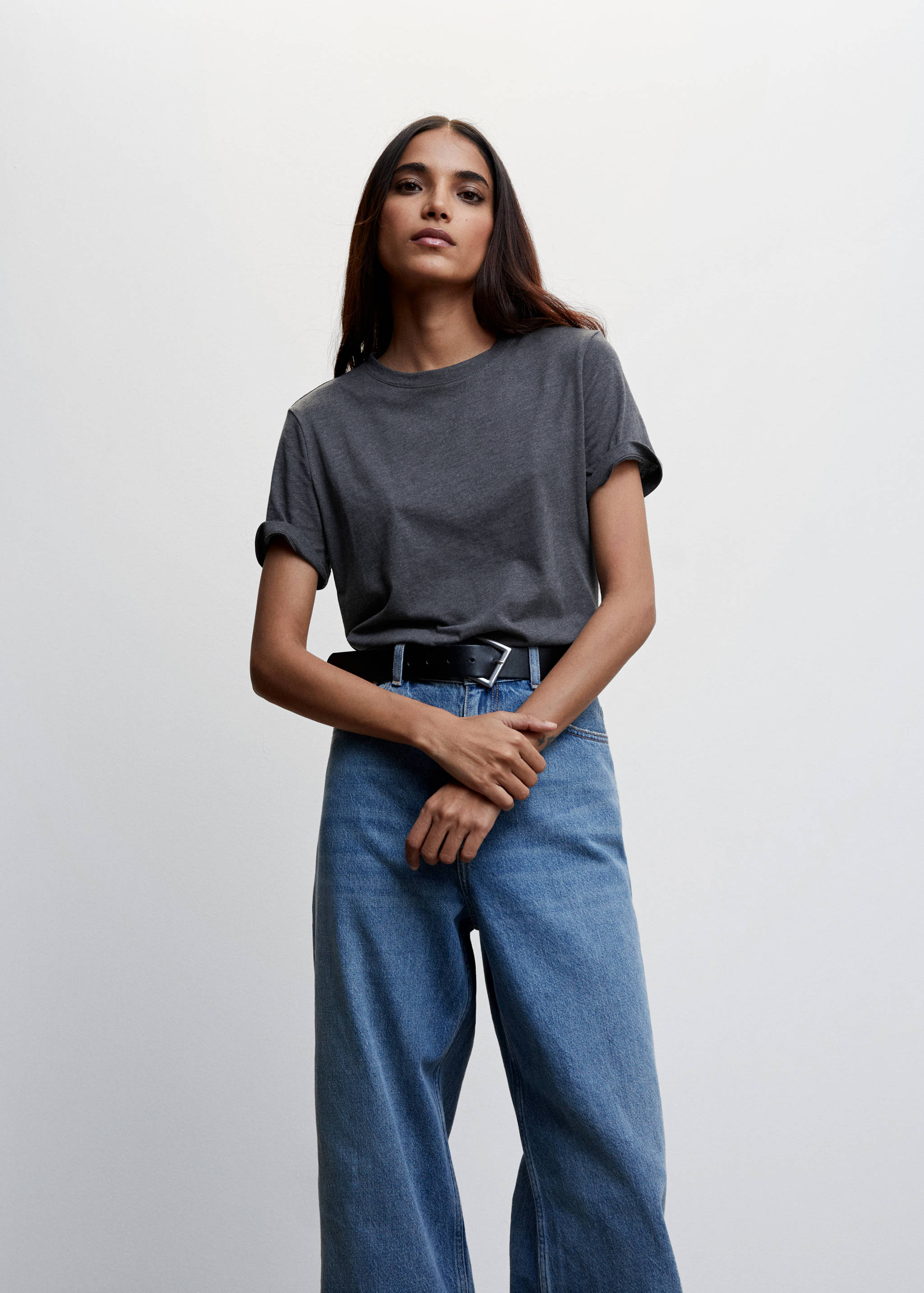 100% cotton t-shirt - Medium plane