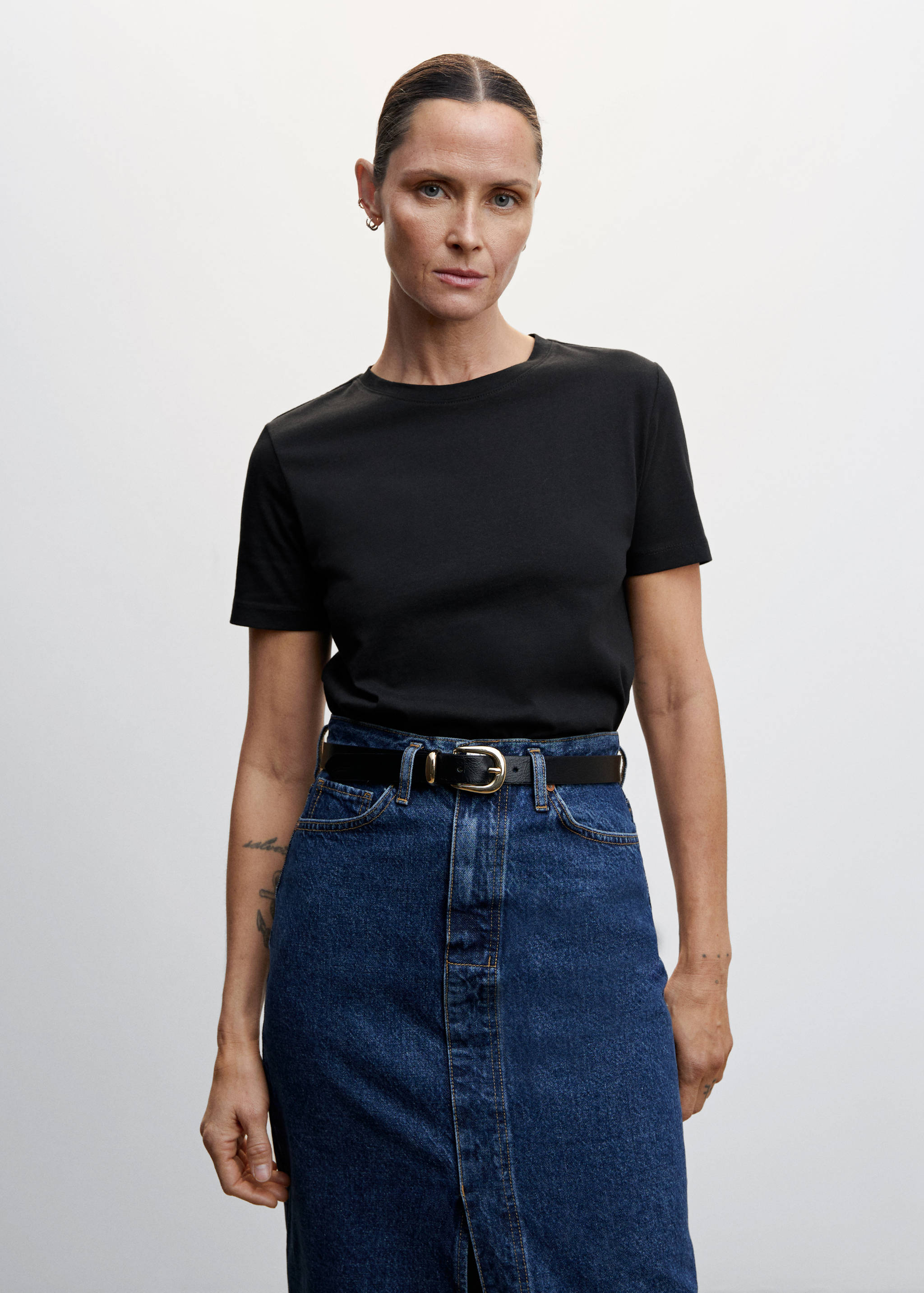 100% cotton t-shirt - Medium plane