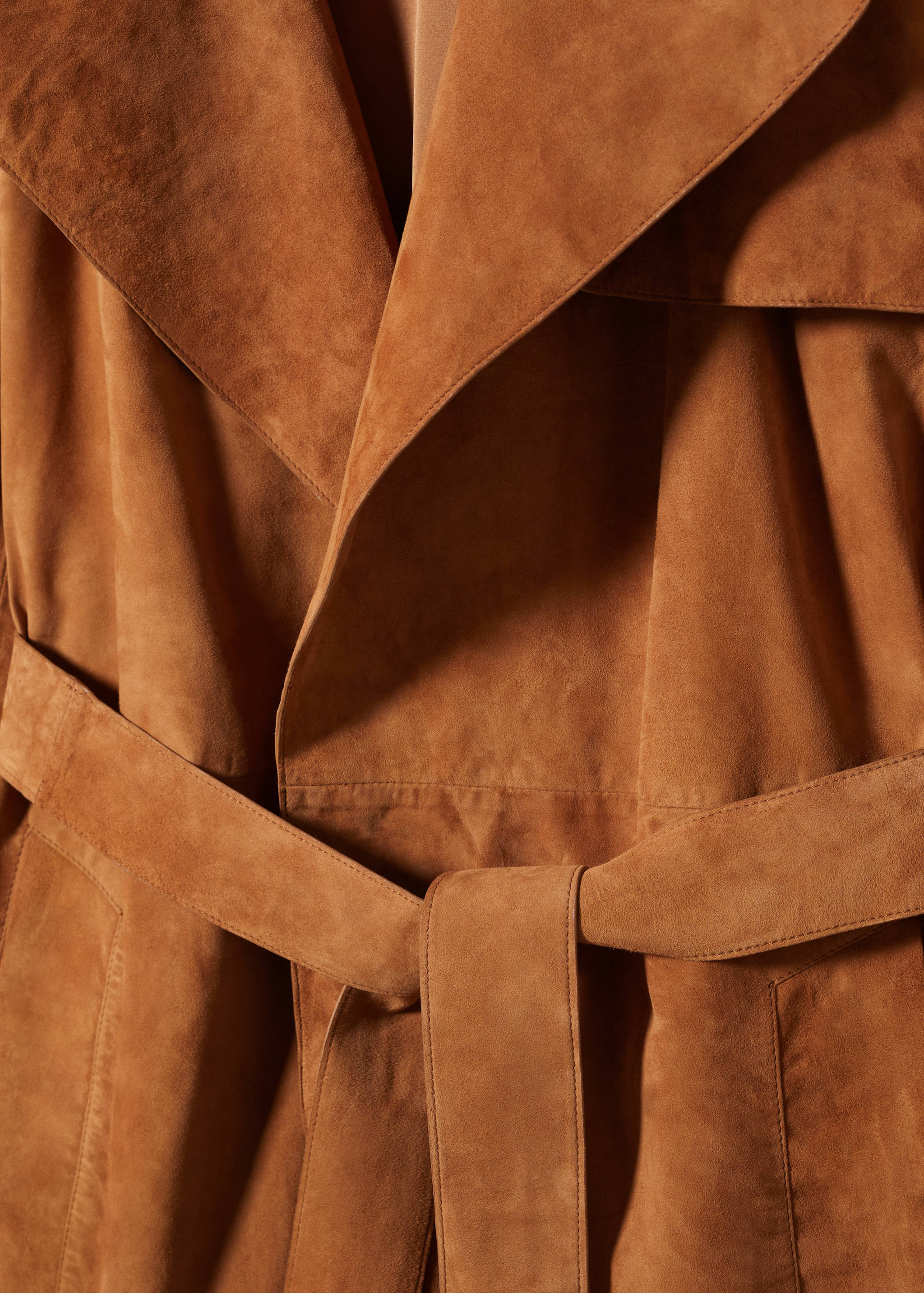 100% leather trench coat - Details of the article 8