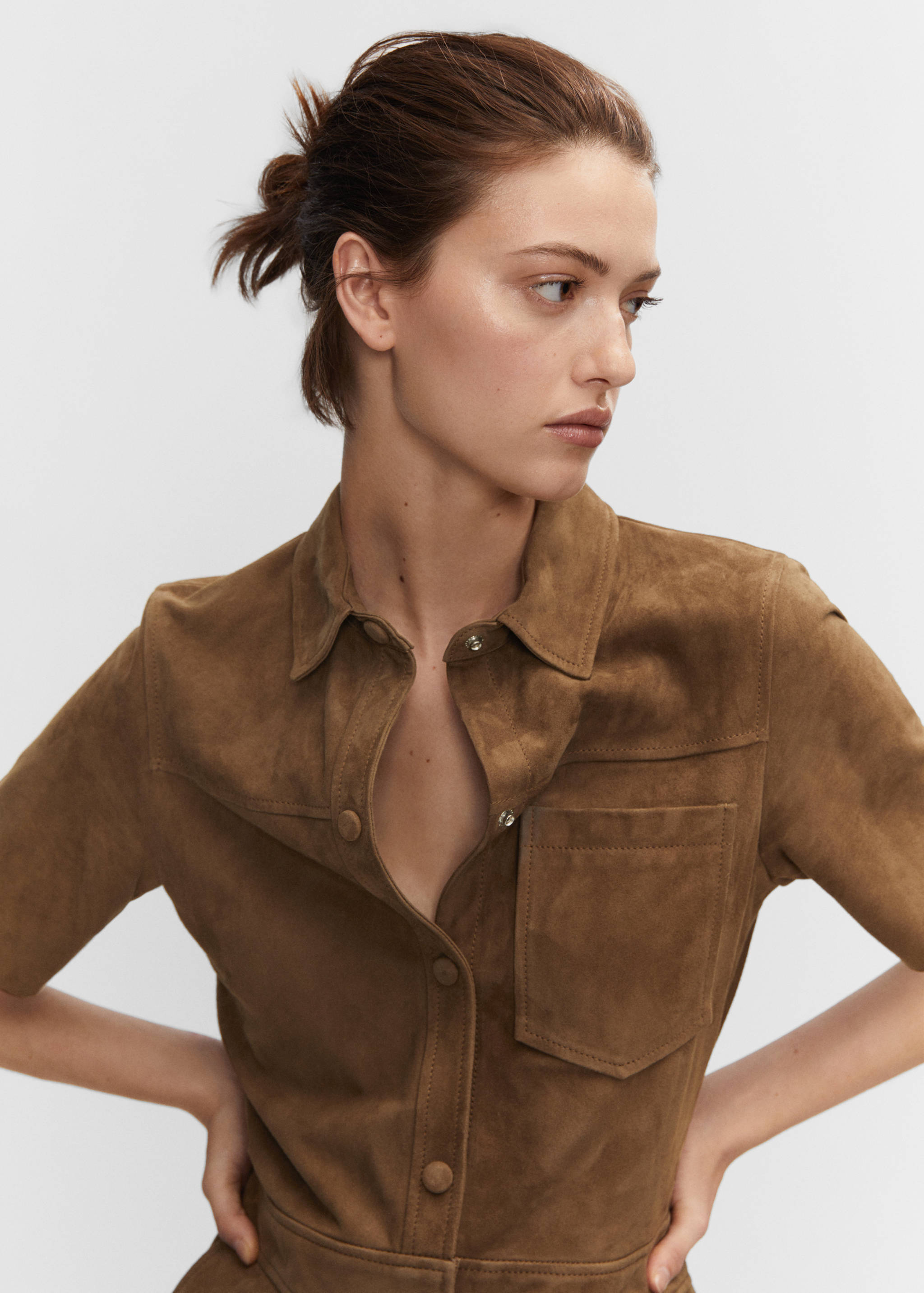 Combi-short cuir - Détail de l'article 1