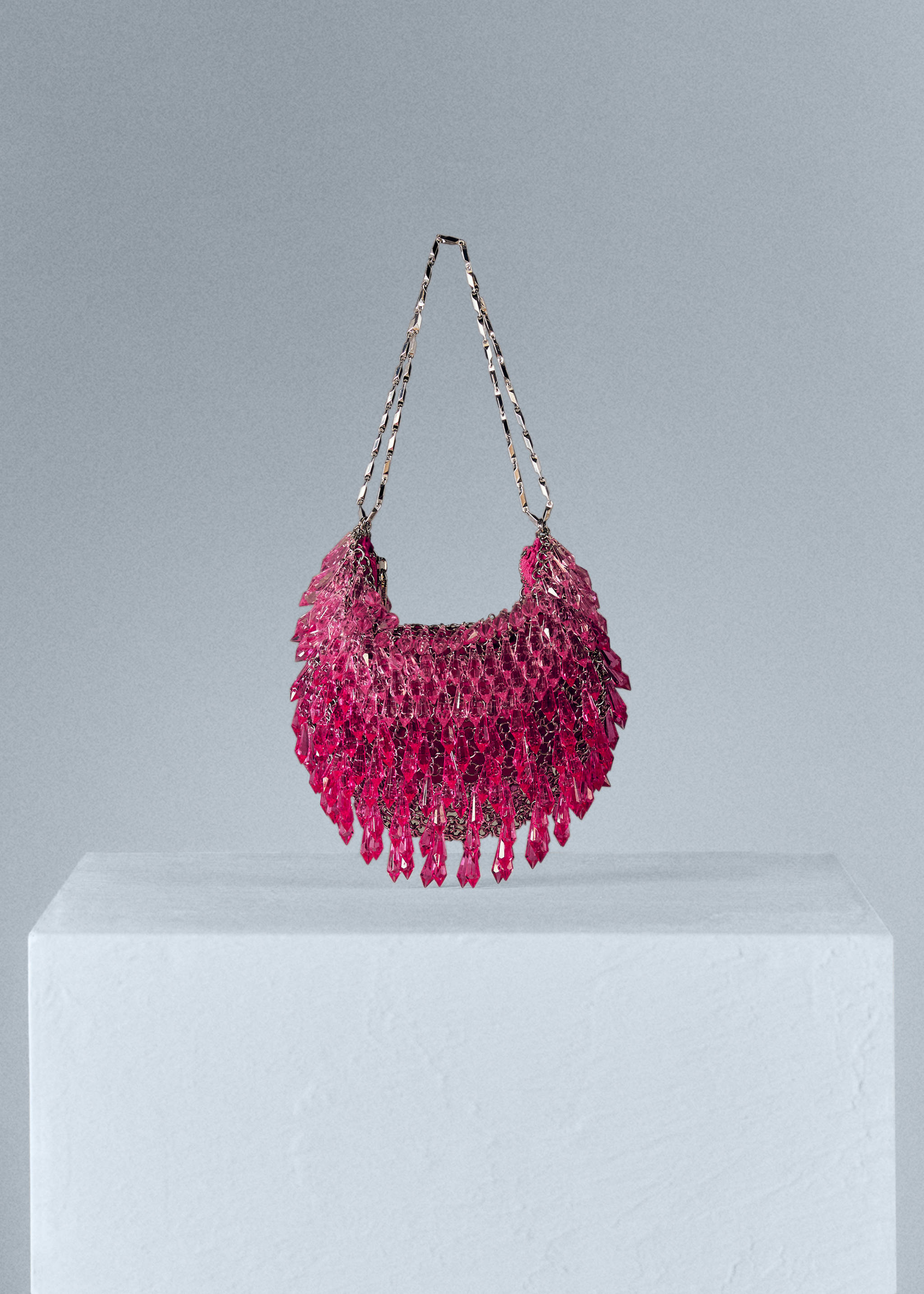  Double chain beaded bag - Article without model
