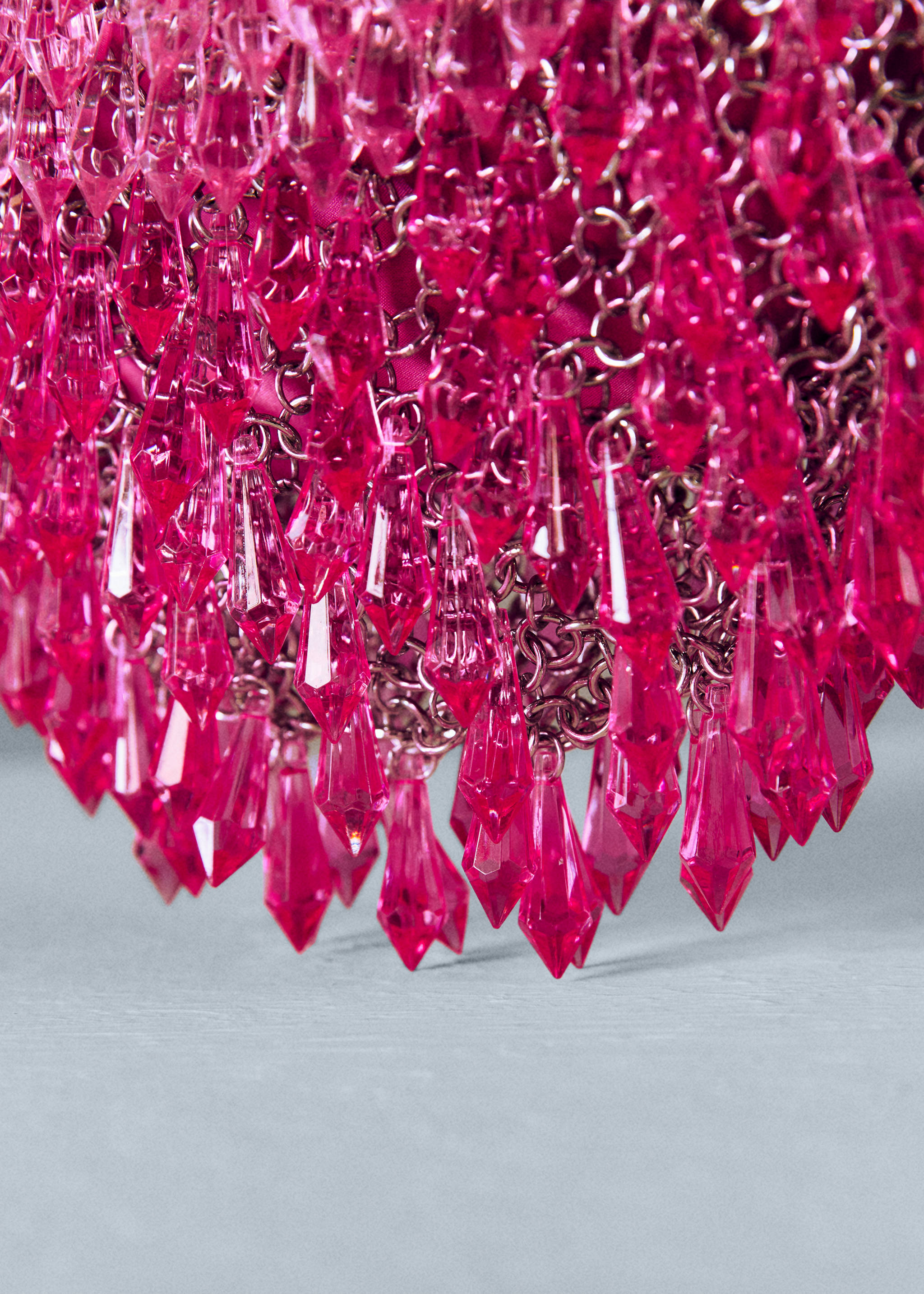  Double chain beaded bag - Details of the article 1