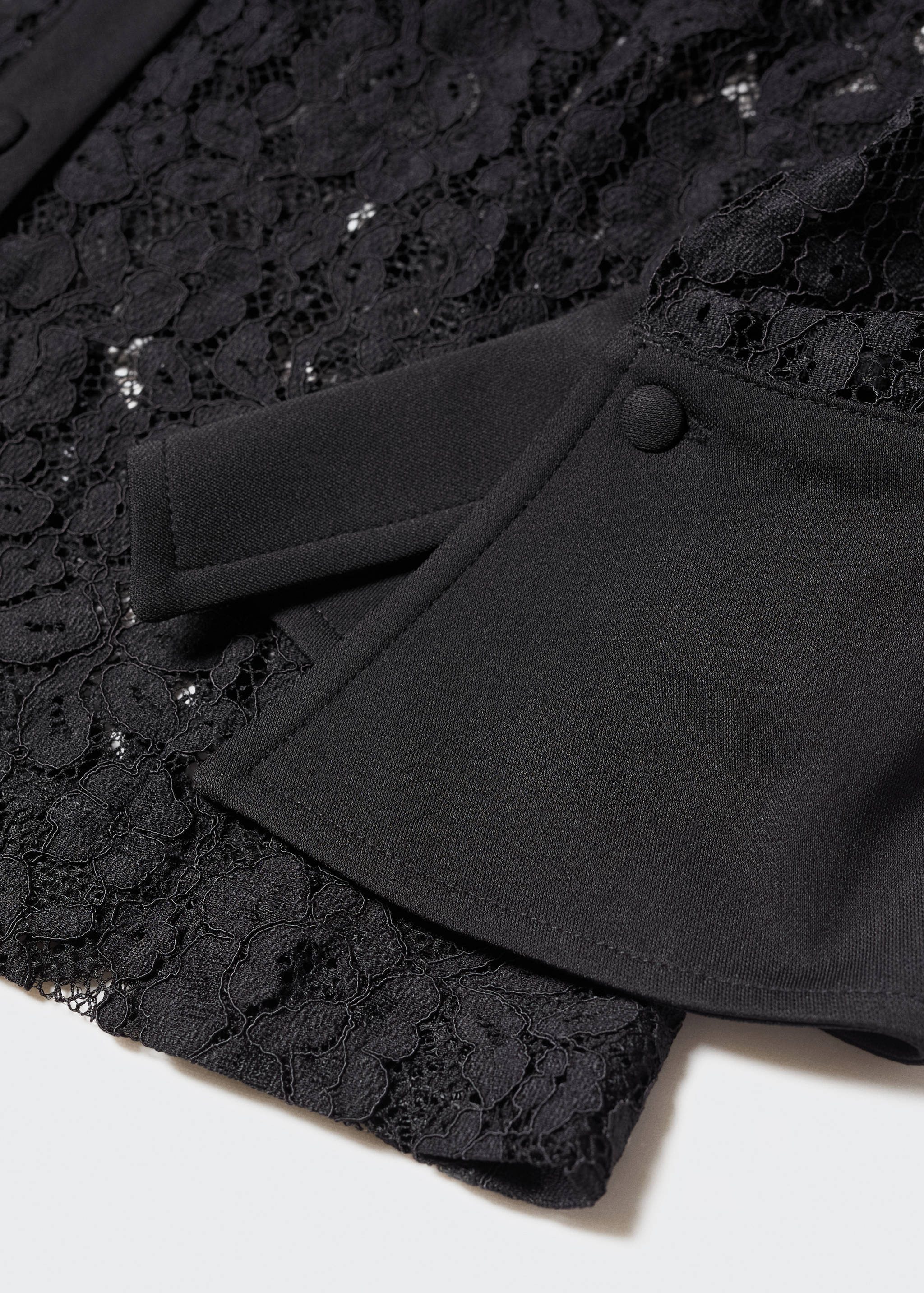 Blusa encaje mangas acampanadas - Detalle del artículo 8