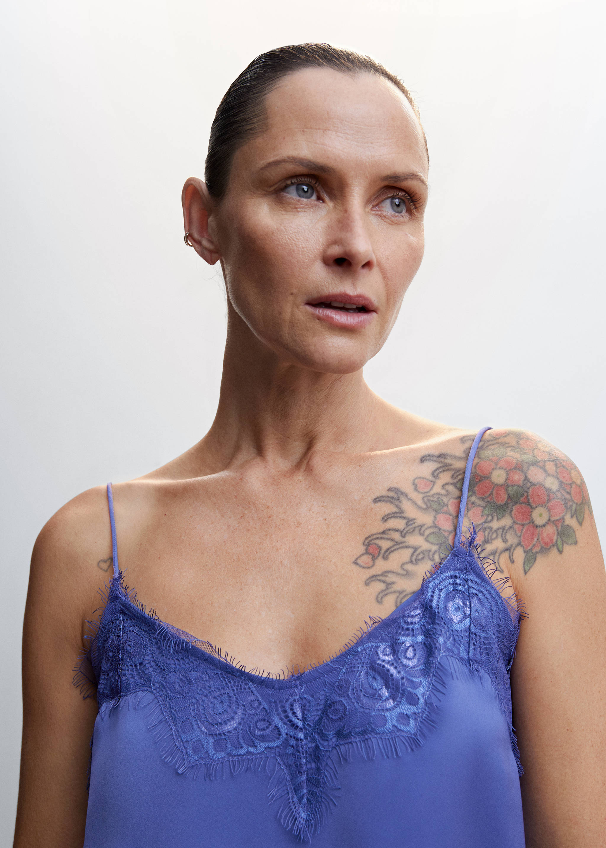 Top lencero satinado - Reverso del artículo