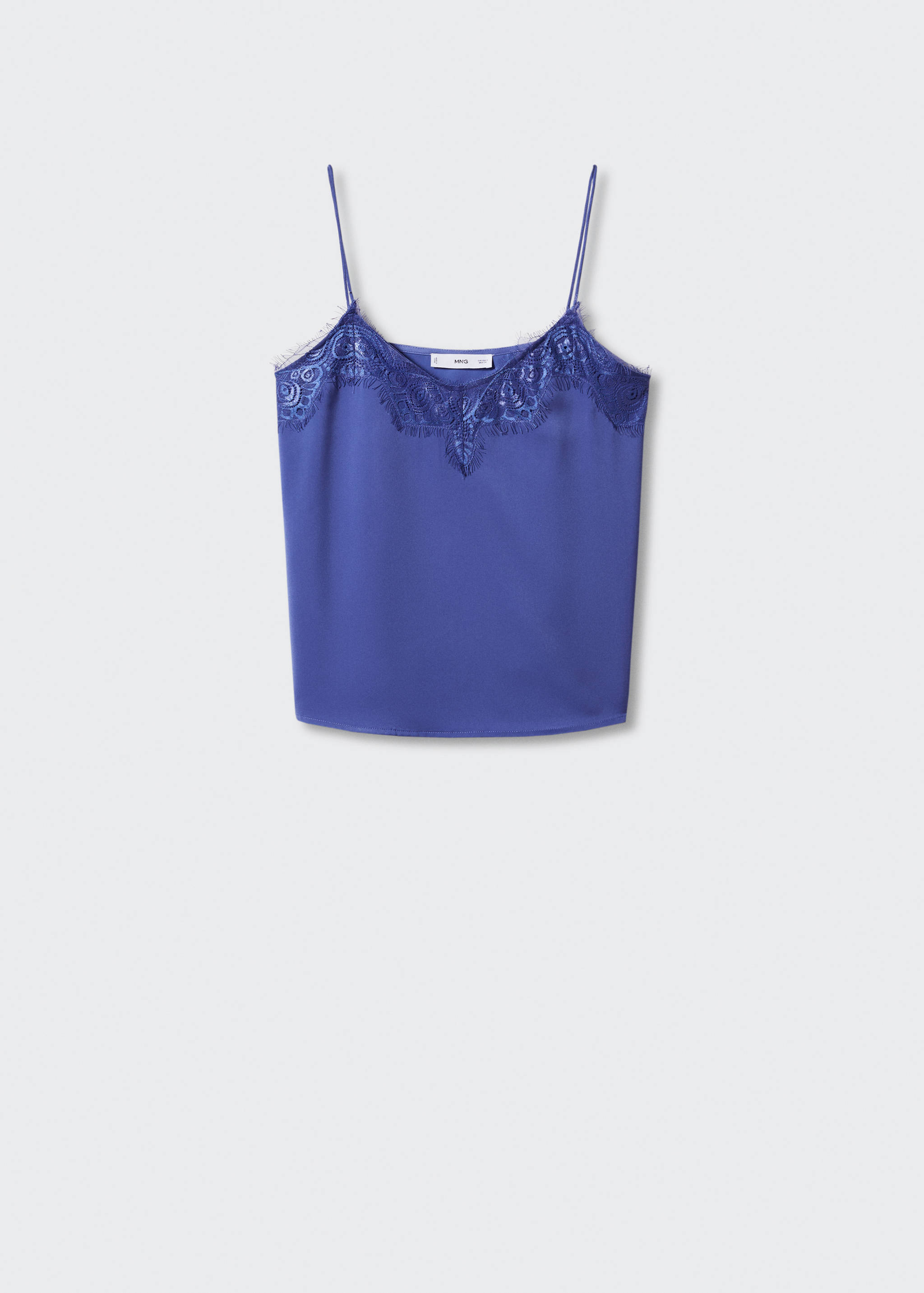 Top lencero satinado - Artículo sin modelo