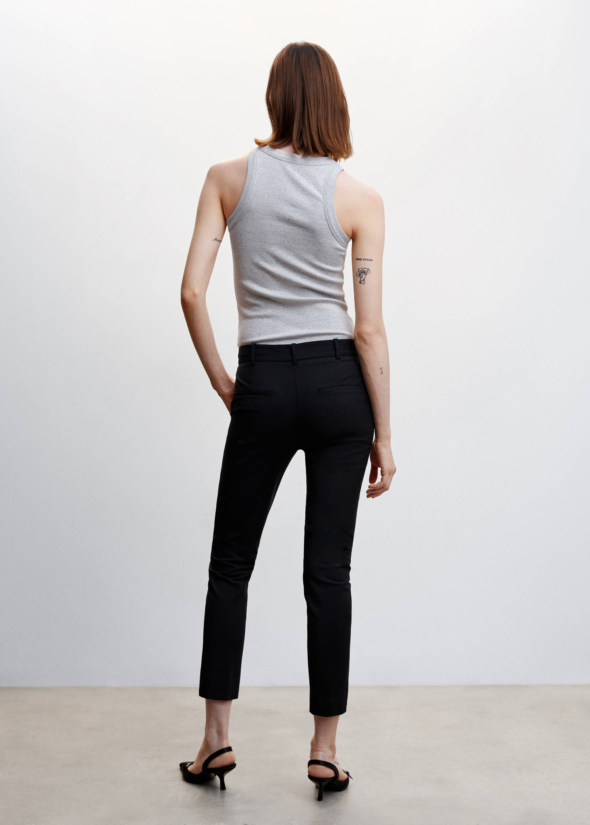 Pantalon de costume skinny - Verso de l’article