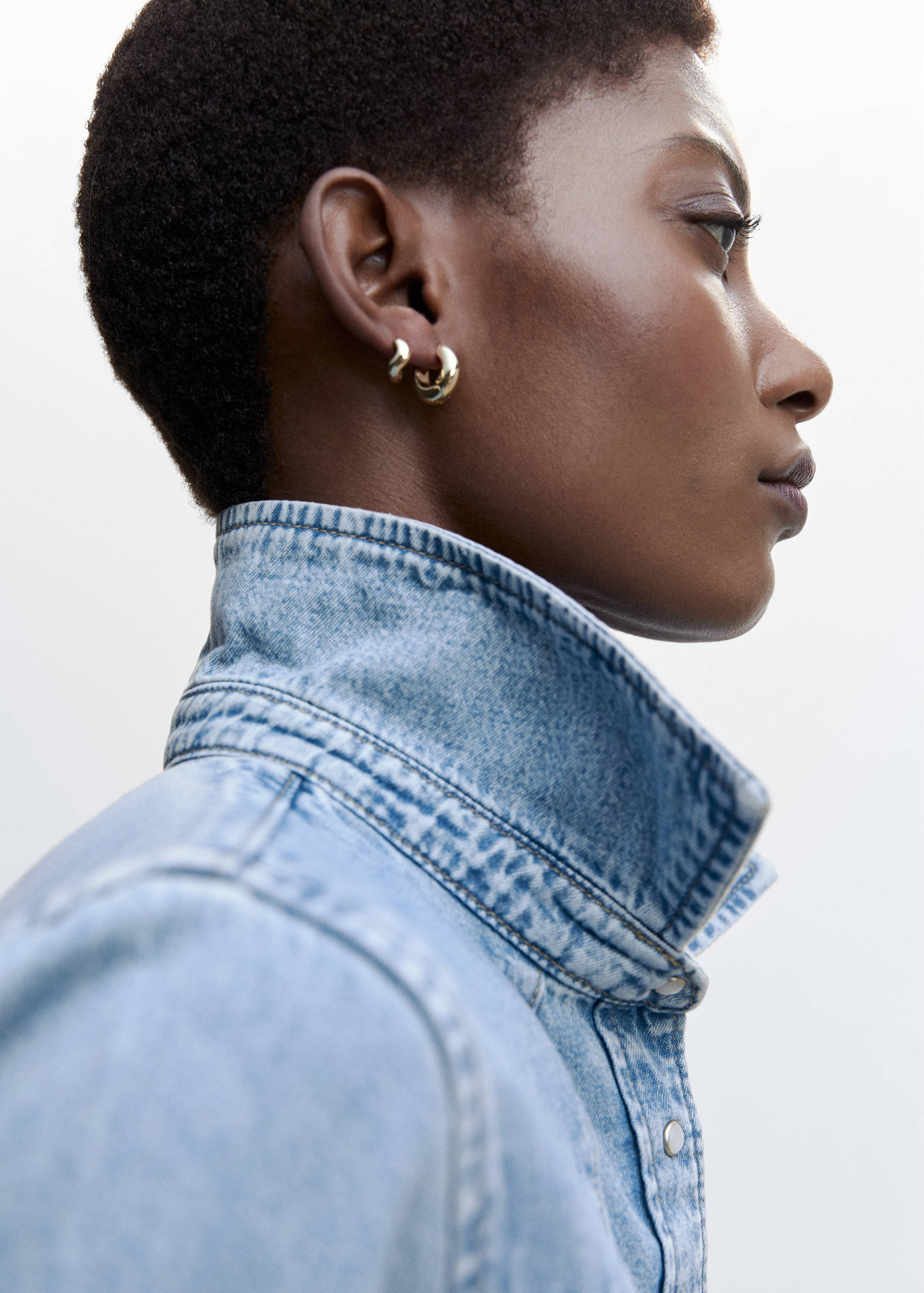 Chemise jean poches - Détail de l'article 1