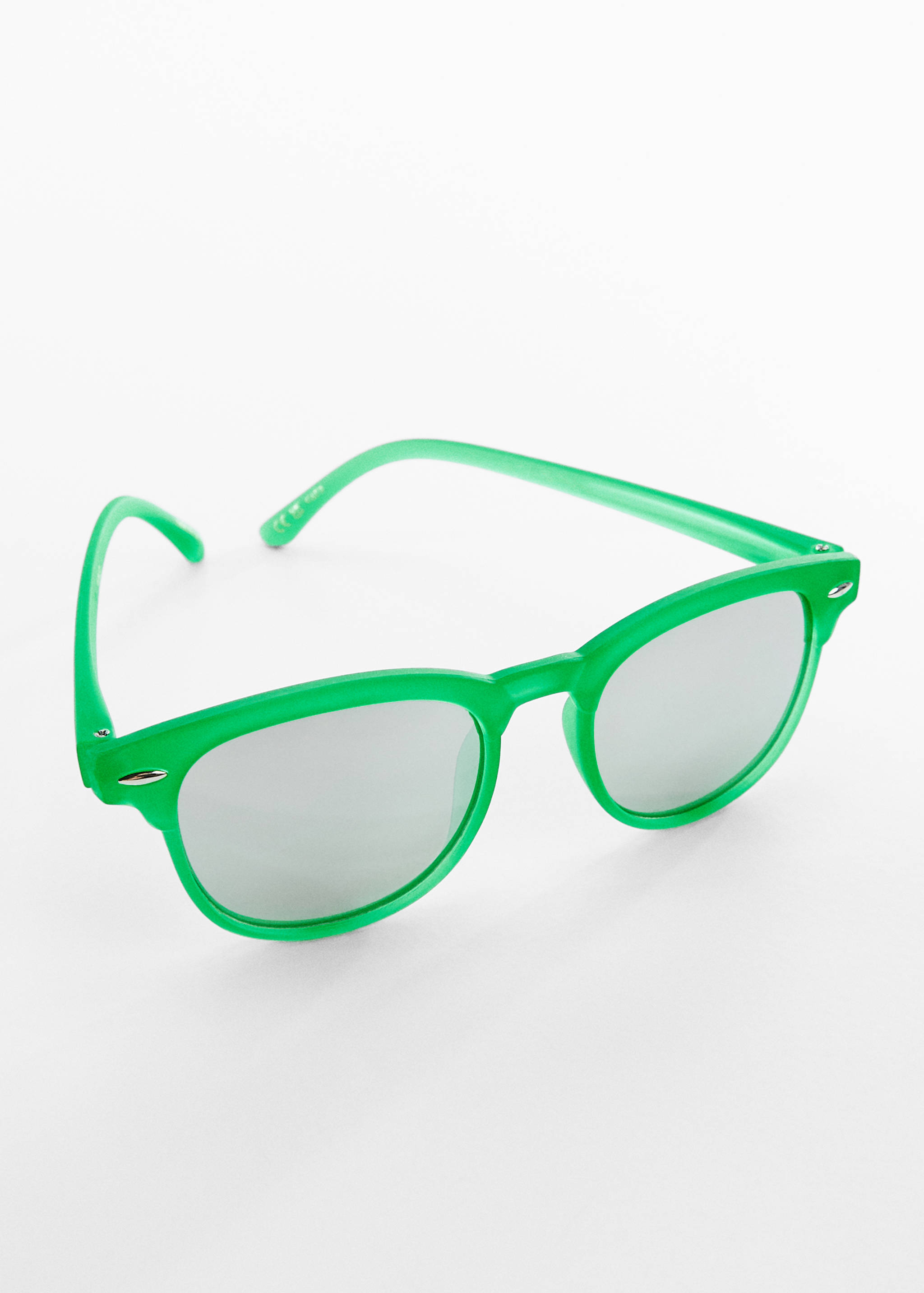 醋酸盐镜框太阳镜 - null