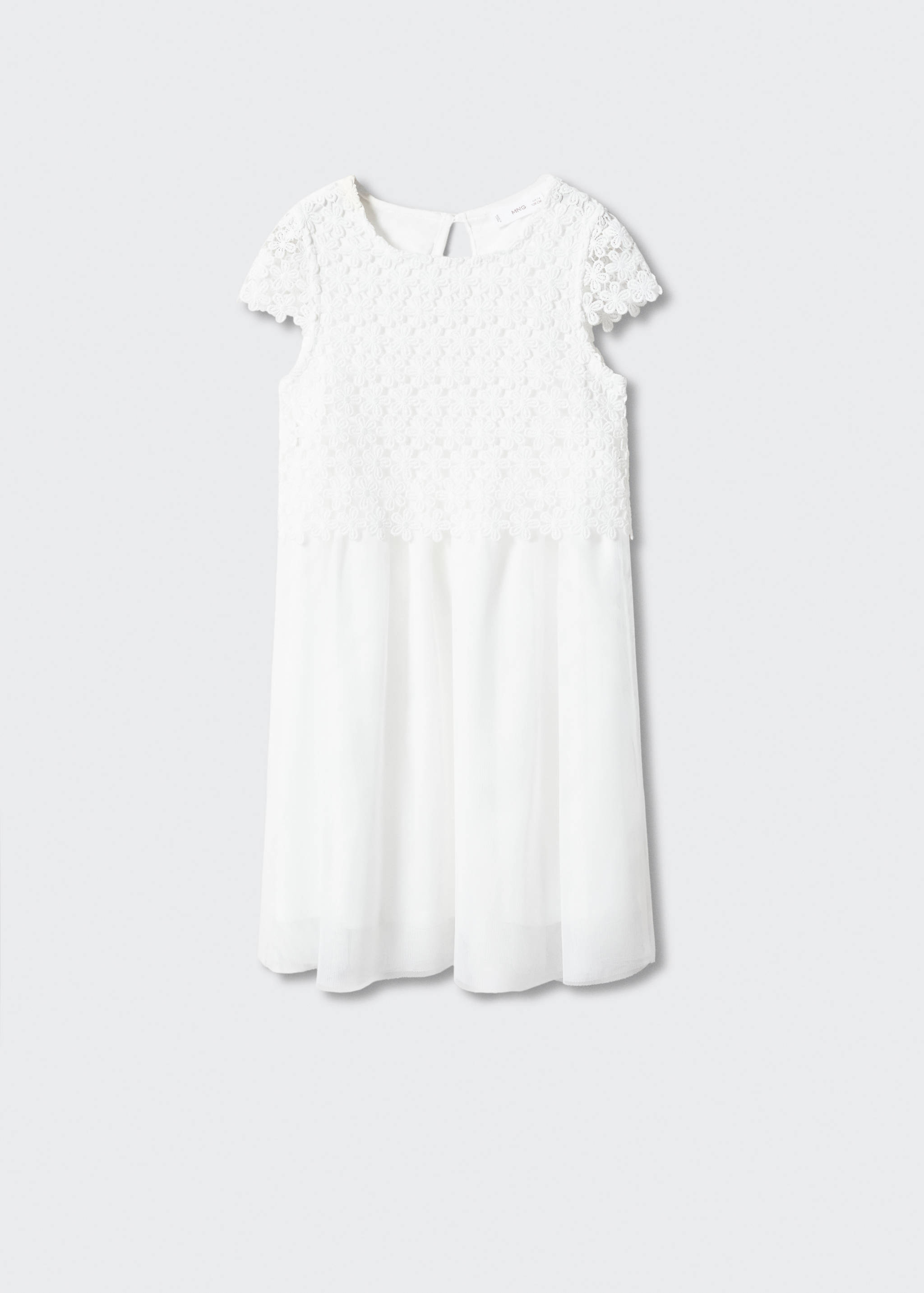 Guipure dress - Article without model