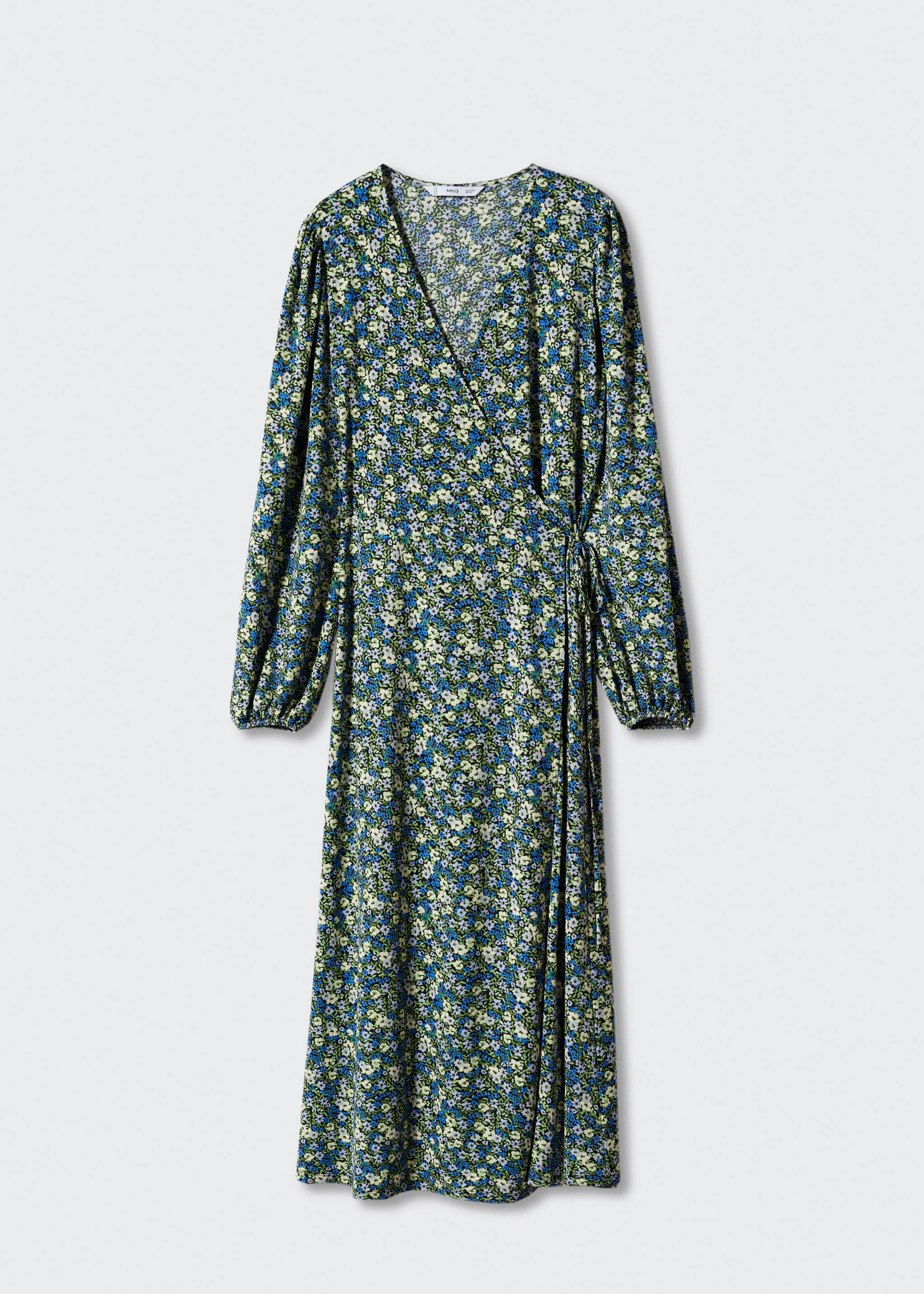 Vestido estampado abertura  - Artículo sin modelo