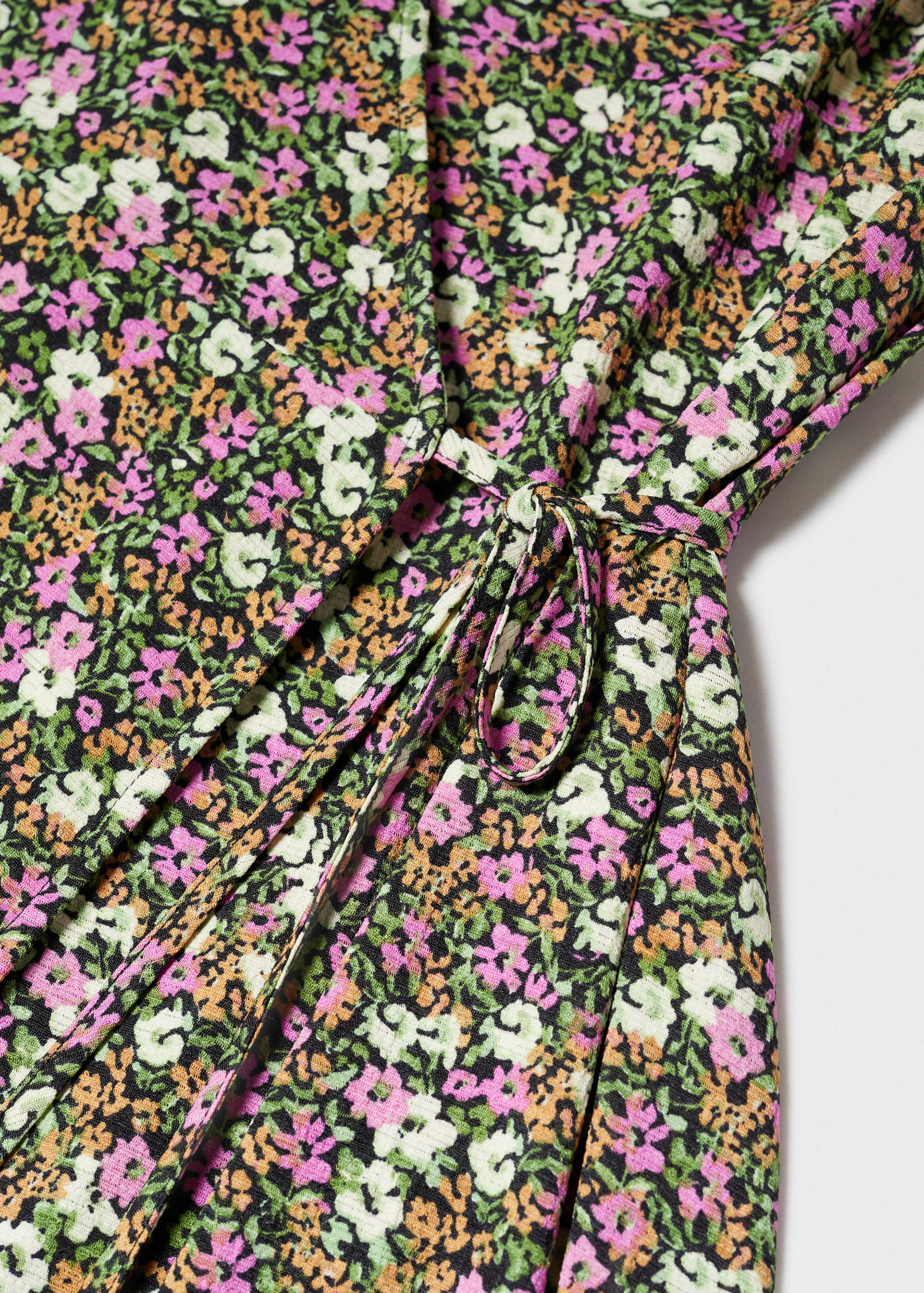 Vestido estampado abertura  - Detalle del artículo 8