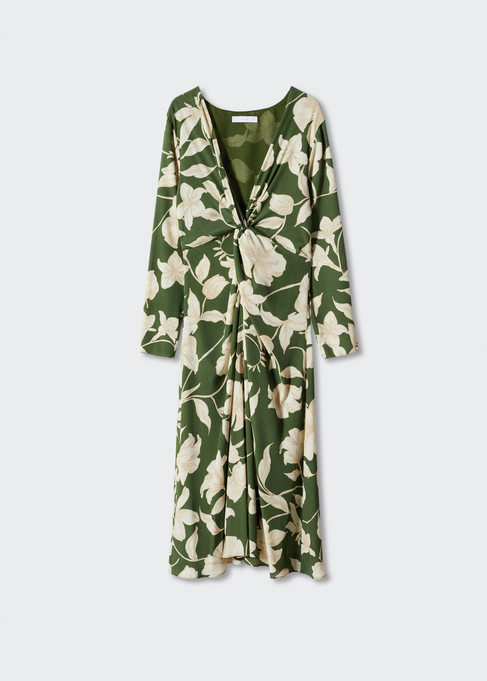 فستان زهري من الساتان - منتج دون نموذج