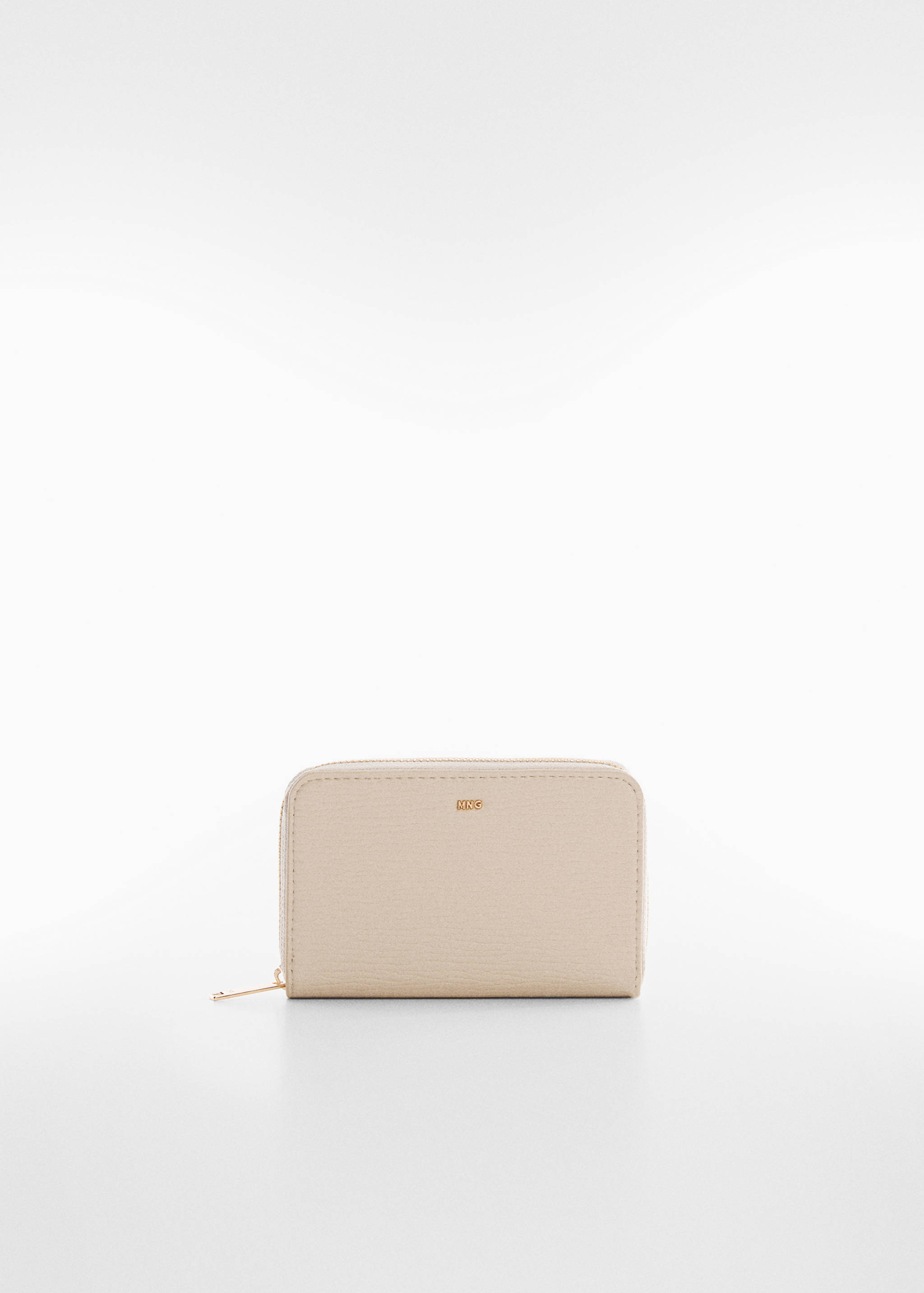 Textured wallet with embossed logo - Article without model