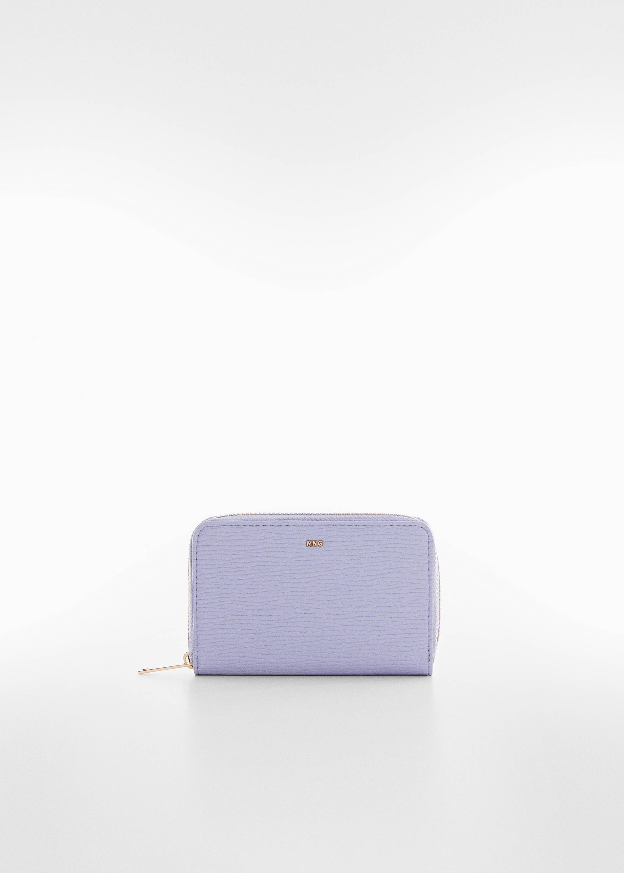 Textured wallet with embossed logo - Article without model