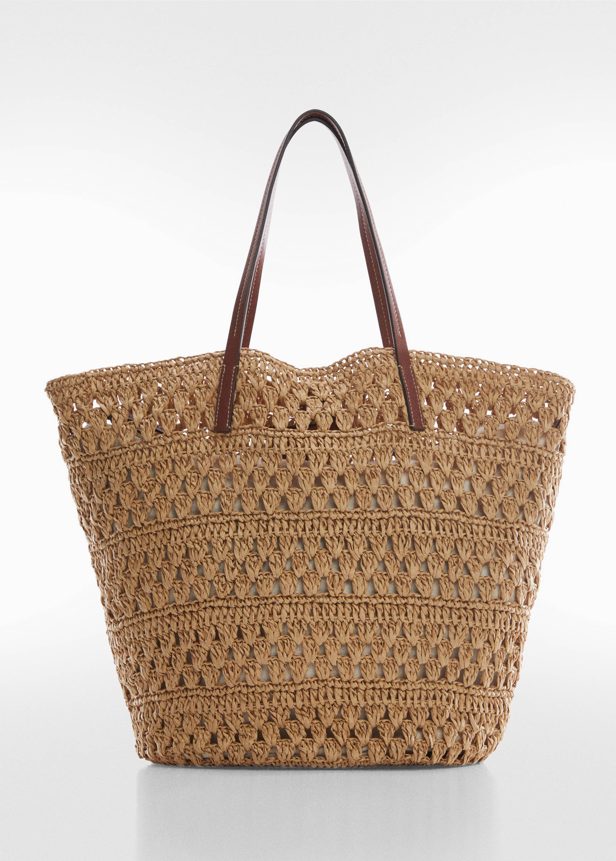 Natural fibre shopper bag - Article without model