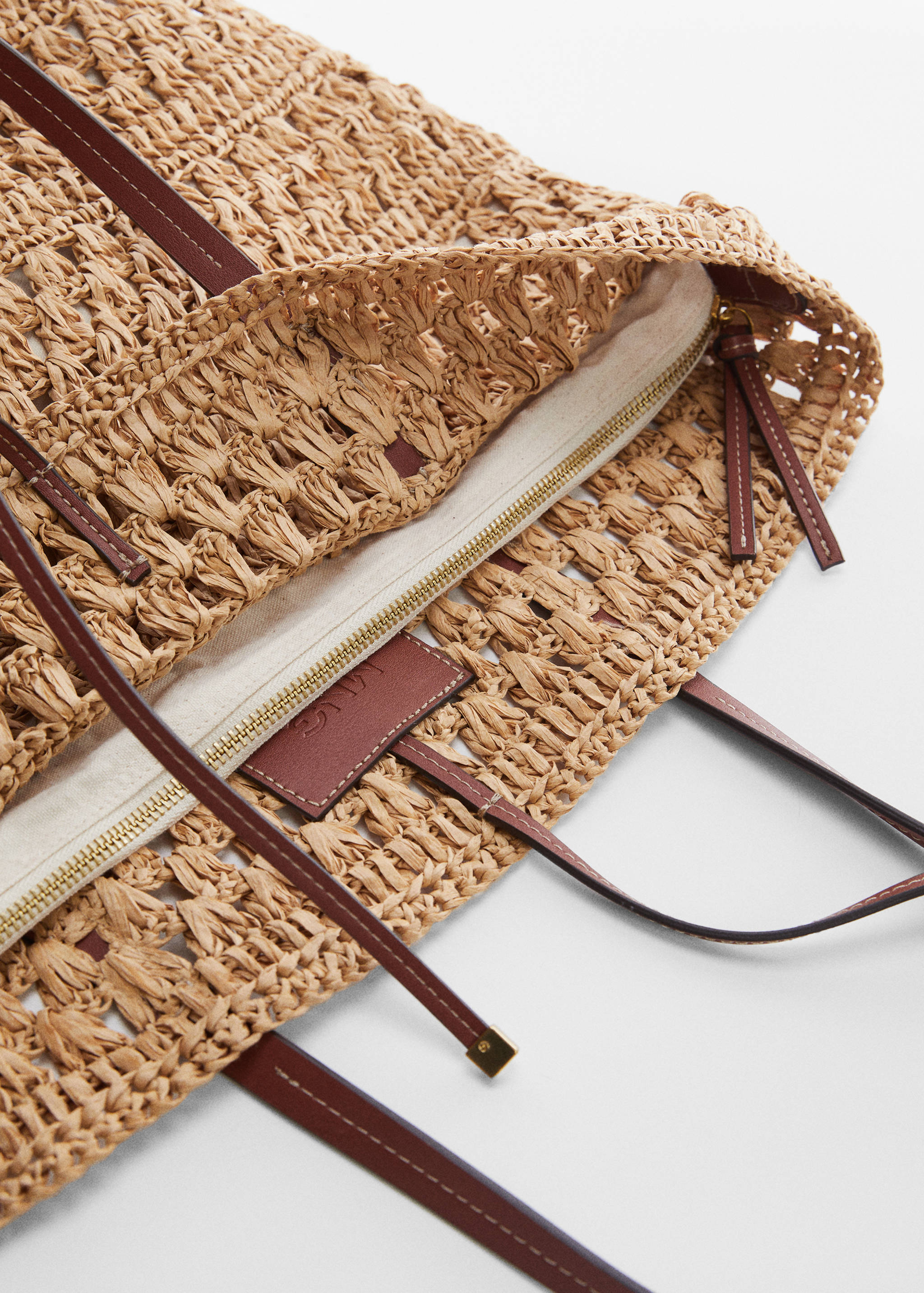 Natural fibre shopper bag - Details of the article 1