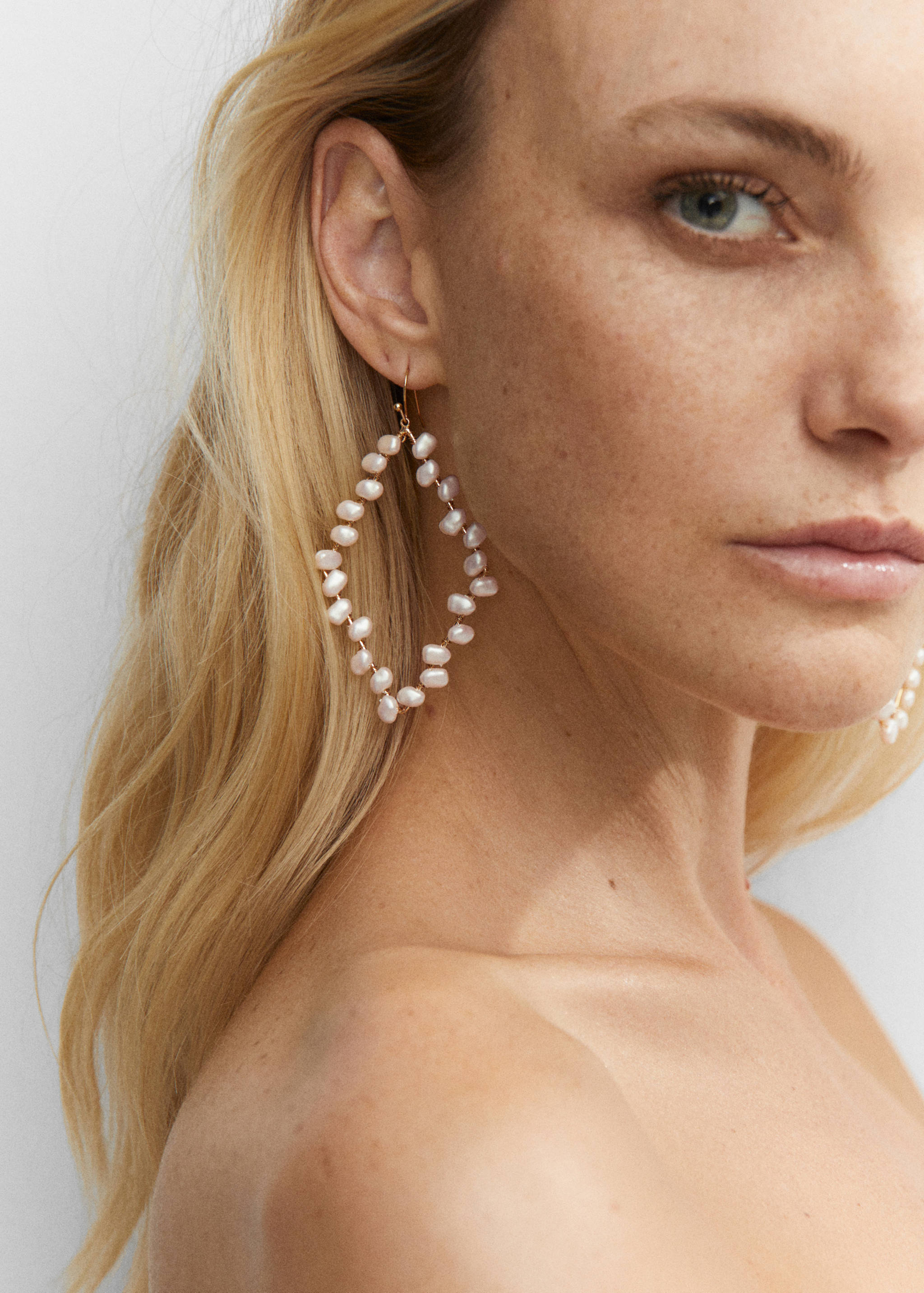 Boucles d'oreilles losange - Plan général