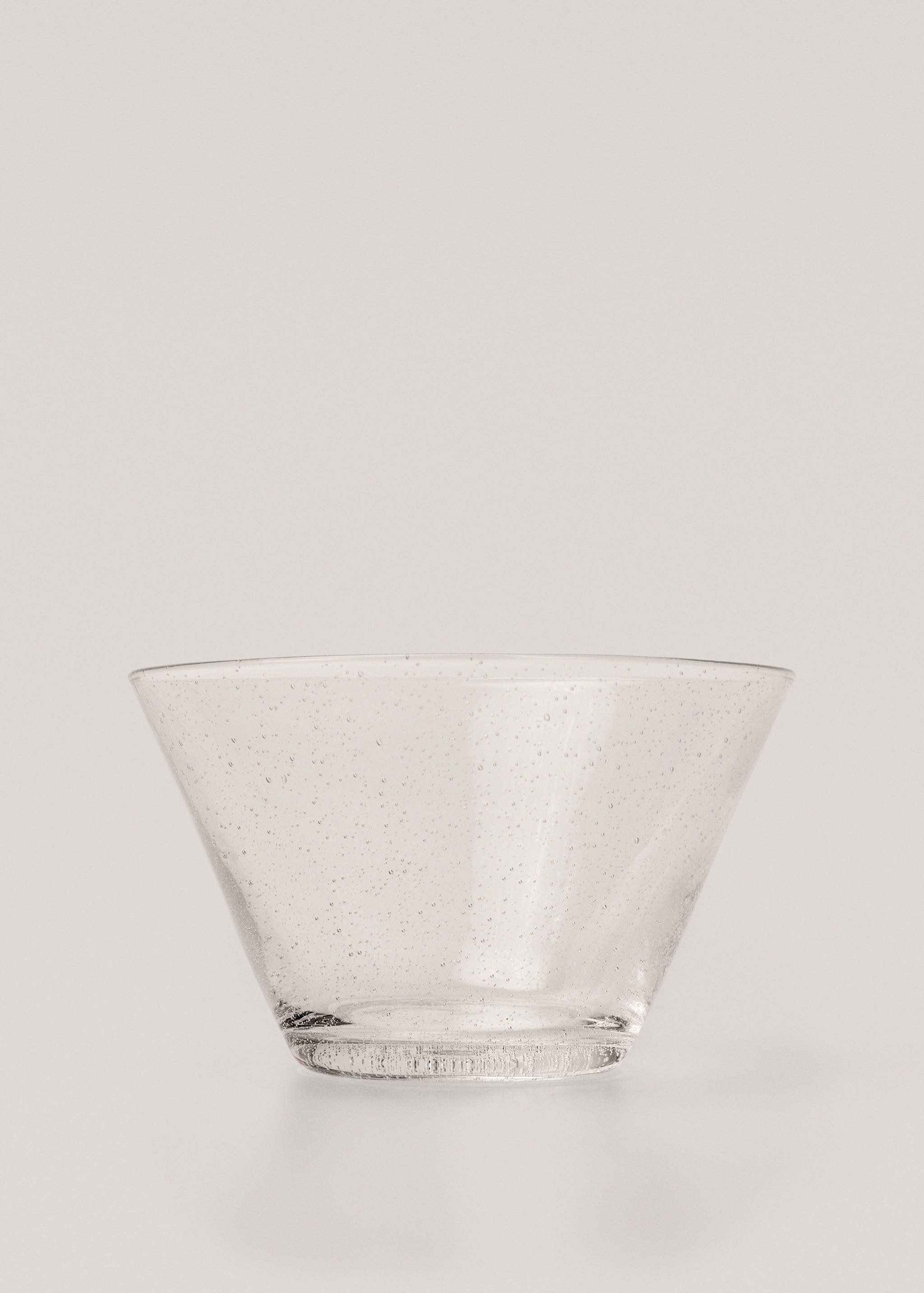 Glass transparent bubble bowl - Details of the article 2
