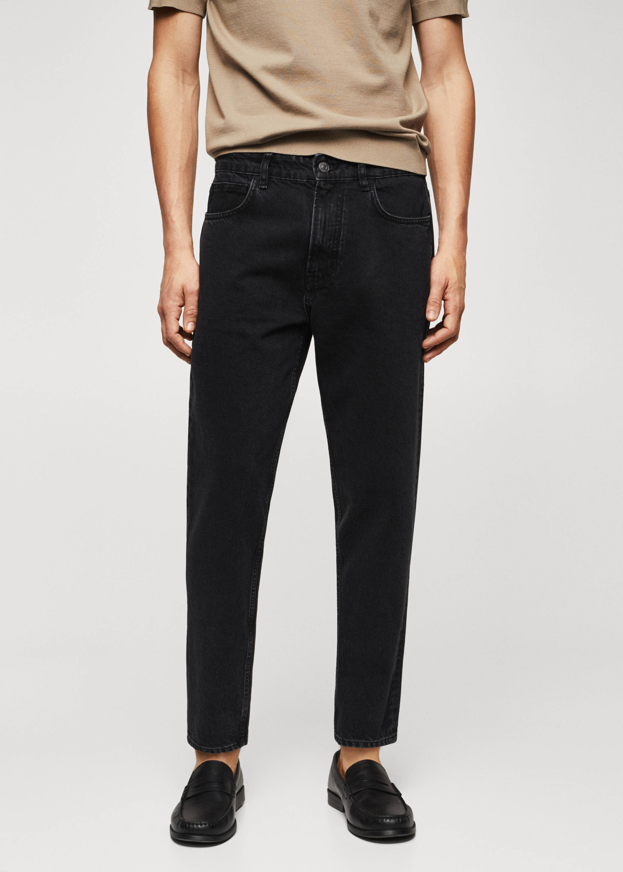 Carrot-fit jeans - Medium plane