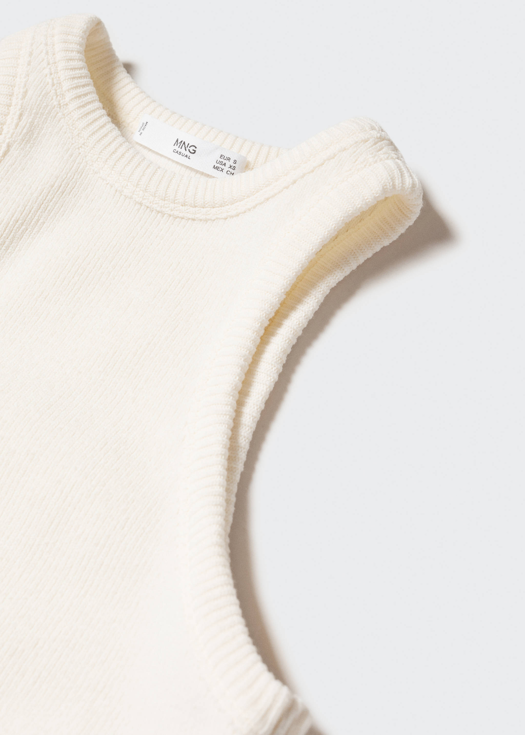 Crop top maille - Détail de l'article 8