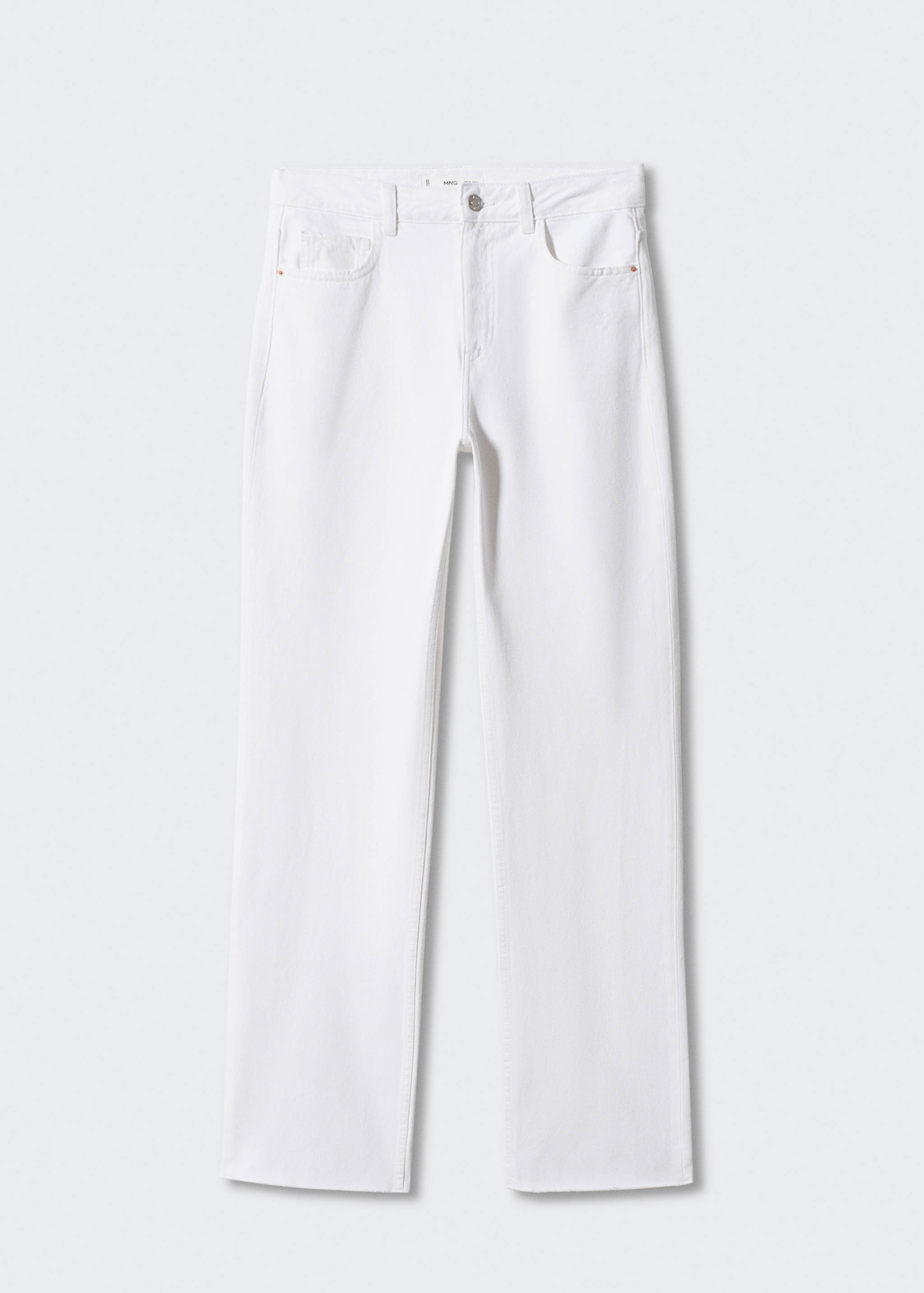 Wideleg mid-rise jeans - Article without model