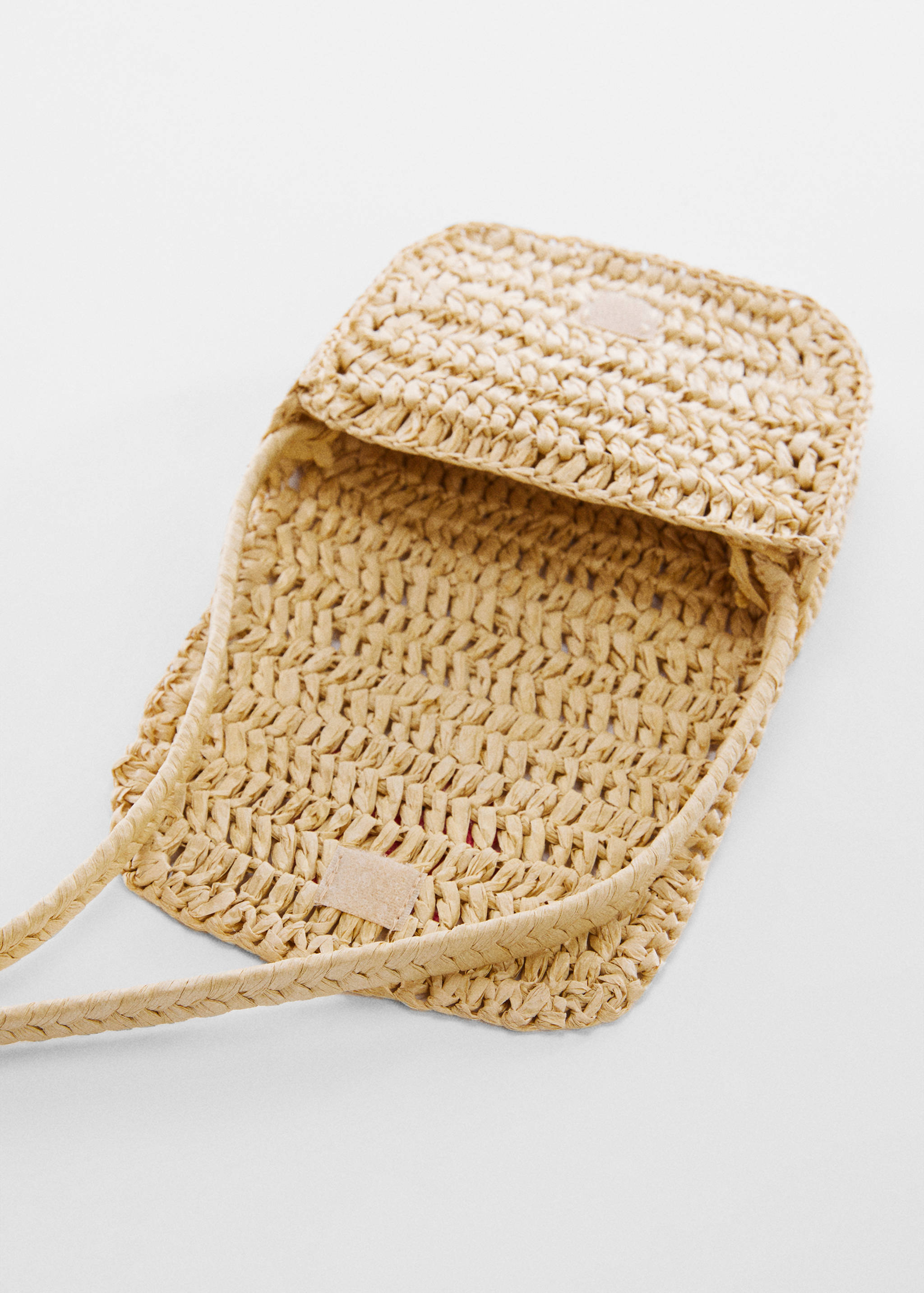 Соломенная сумка  - Деталь изделия 2