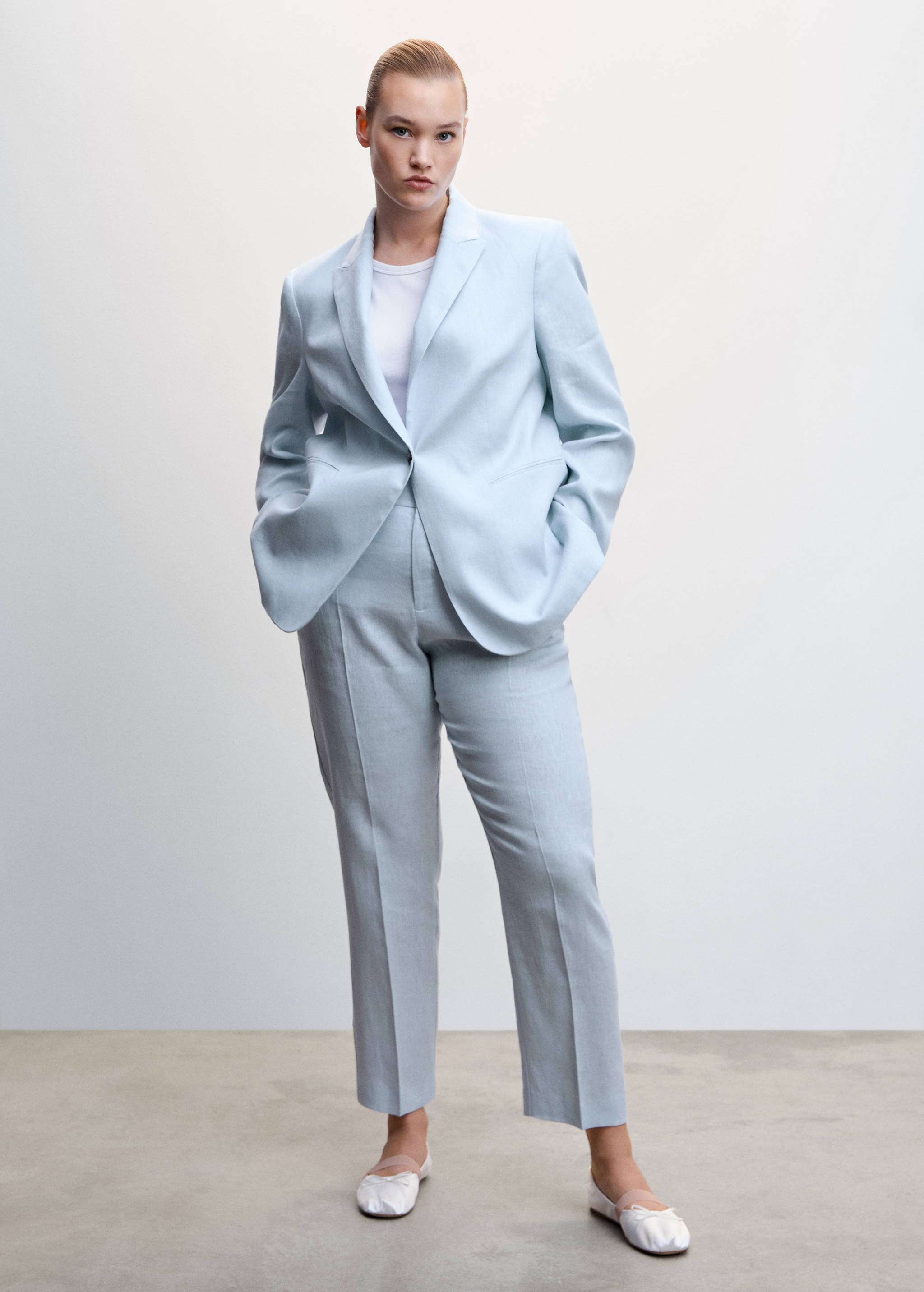 Veste costume 100 % lin  - Détail de l'article 3