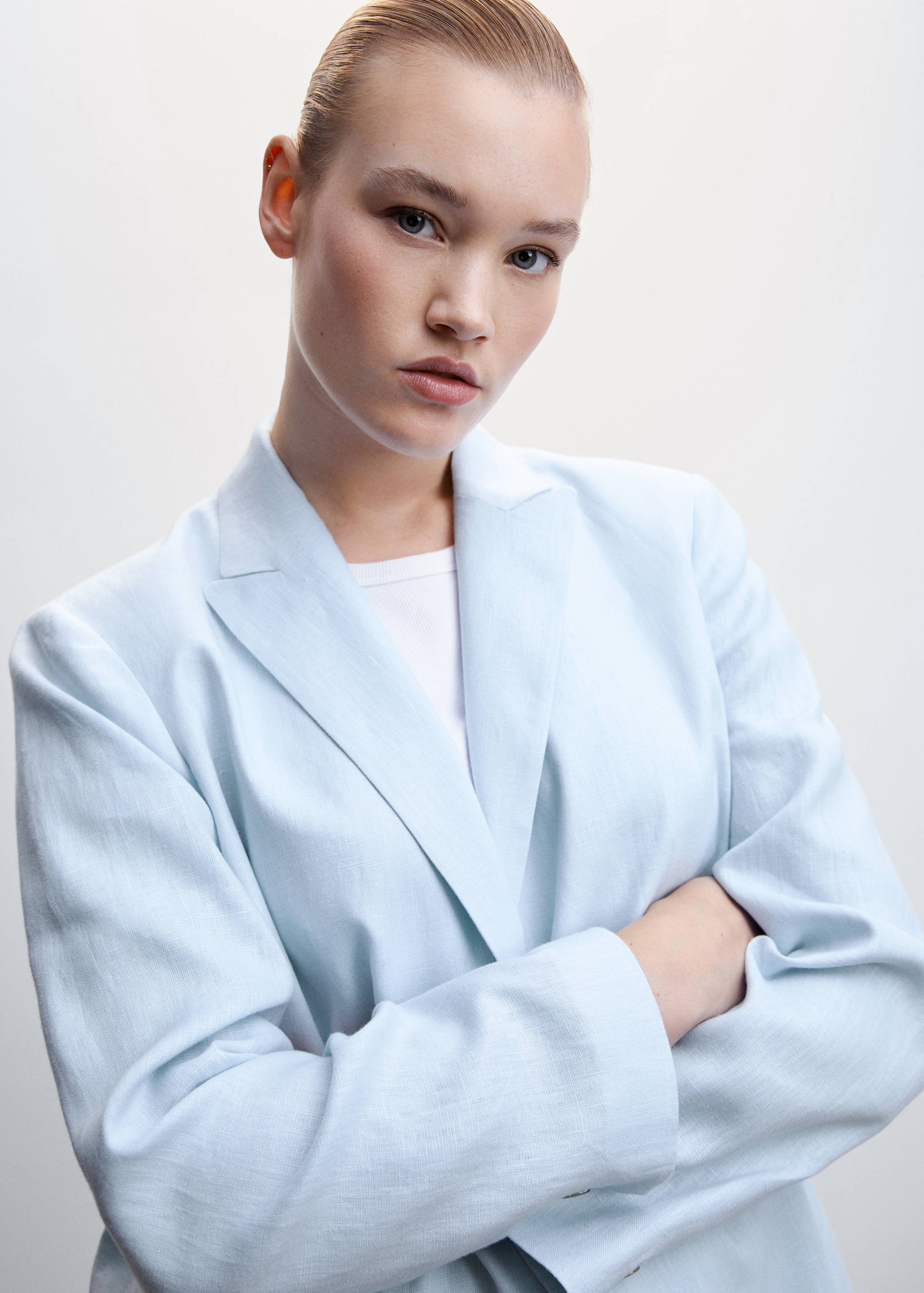 Veste costume 100 % lin  - Détail de l'article 4