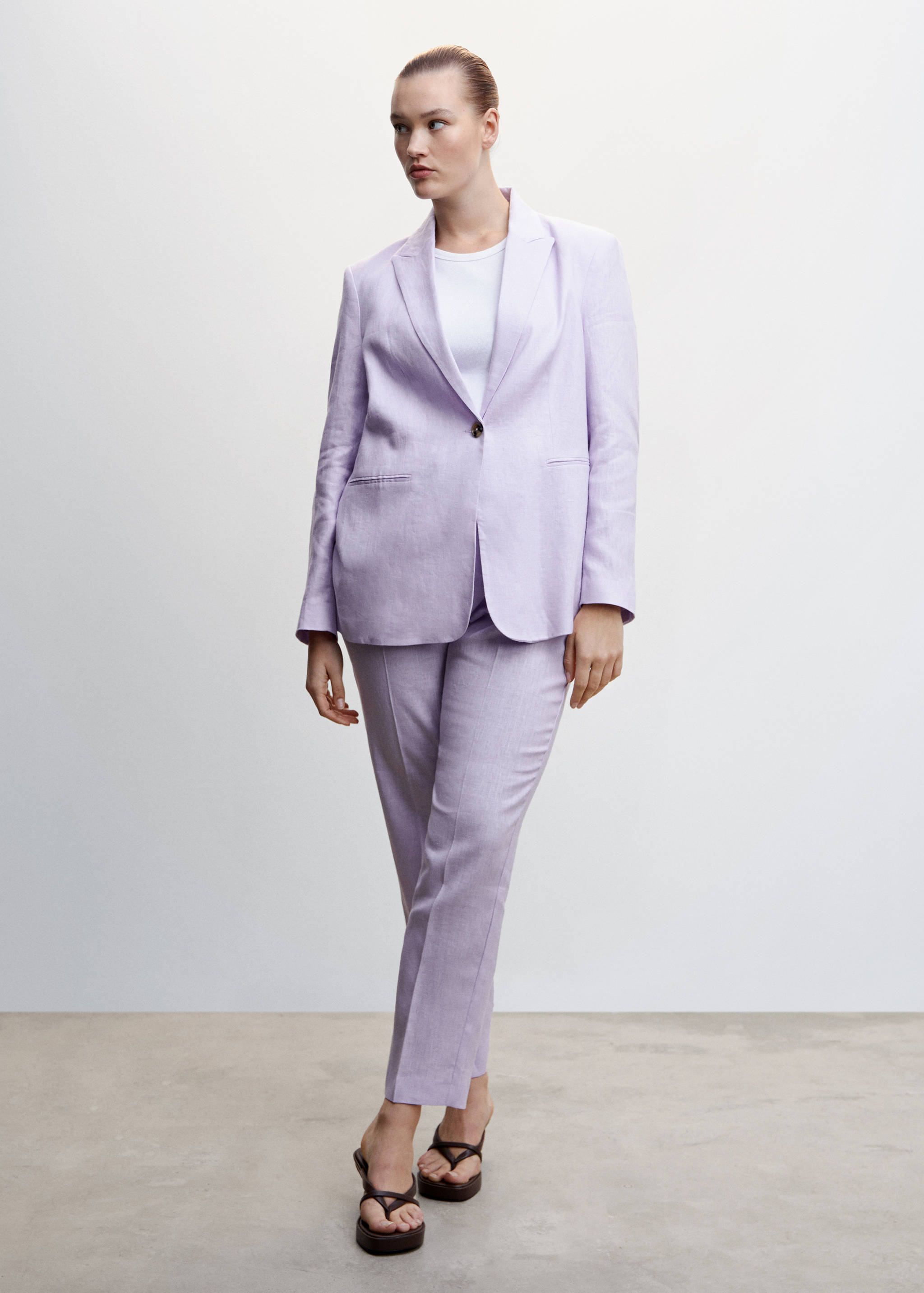 Veste costume 100 % lin  - Détail de l'article 3