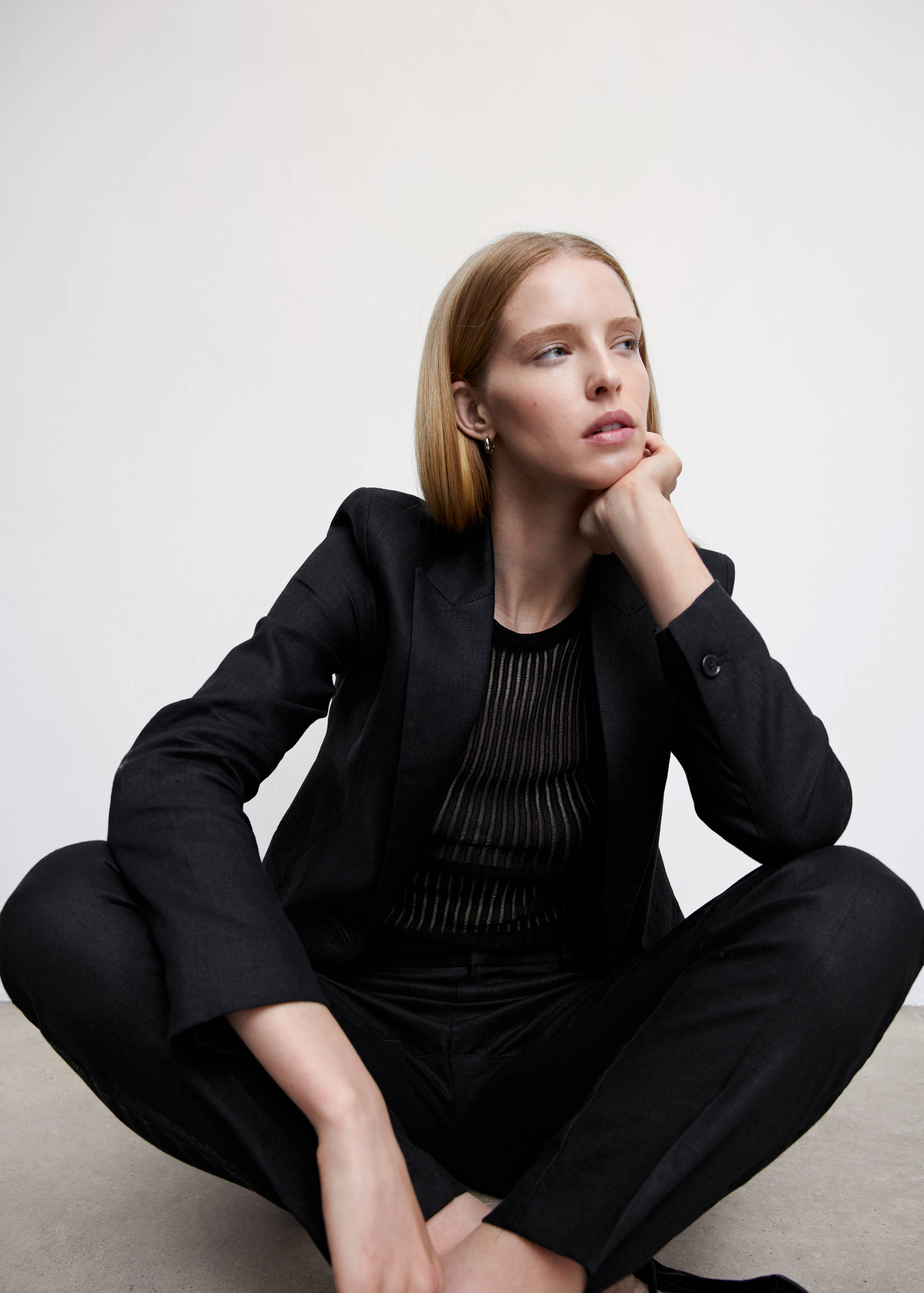 Veste costume 100 % lin  - Détail de l'article 2