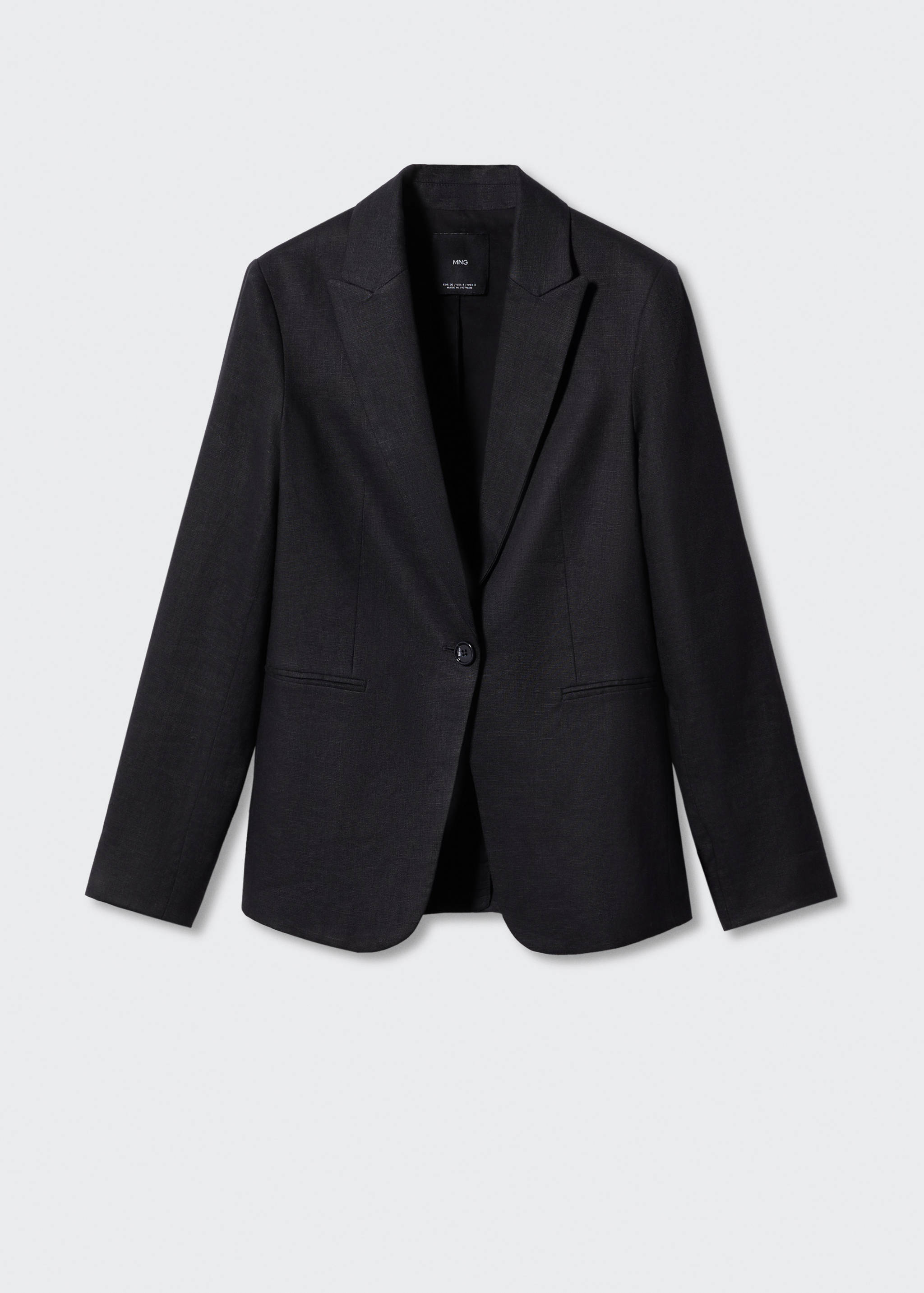 Veste costume 100 % lin  - Article sans modèle