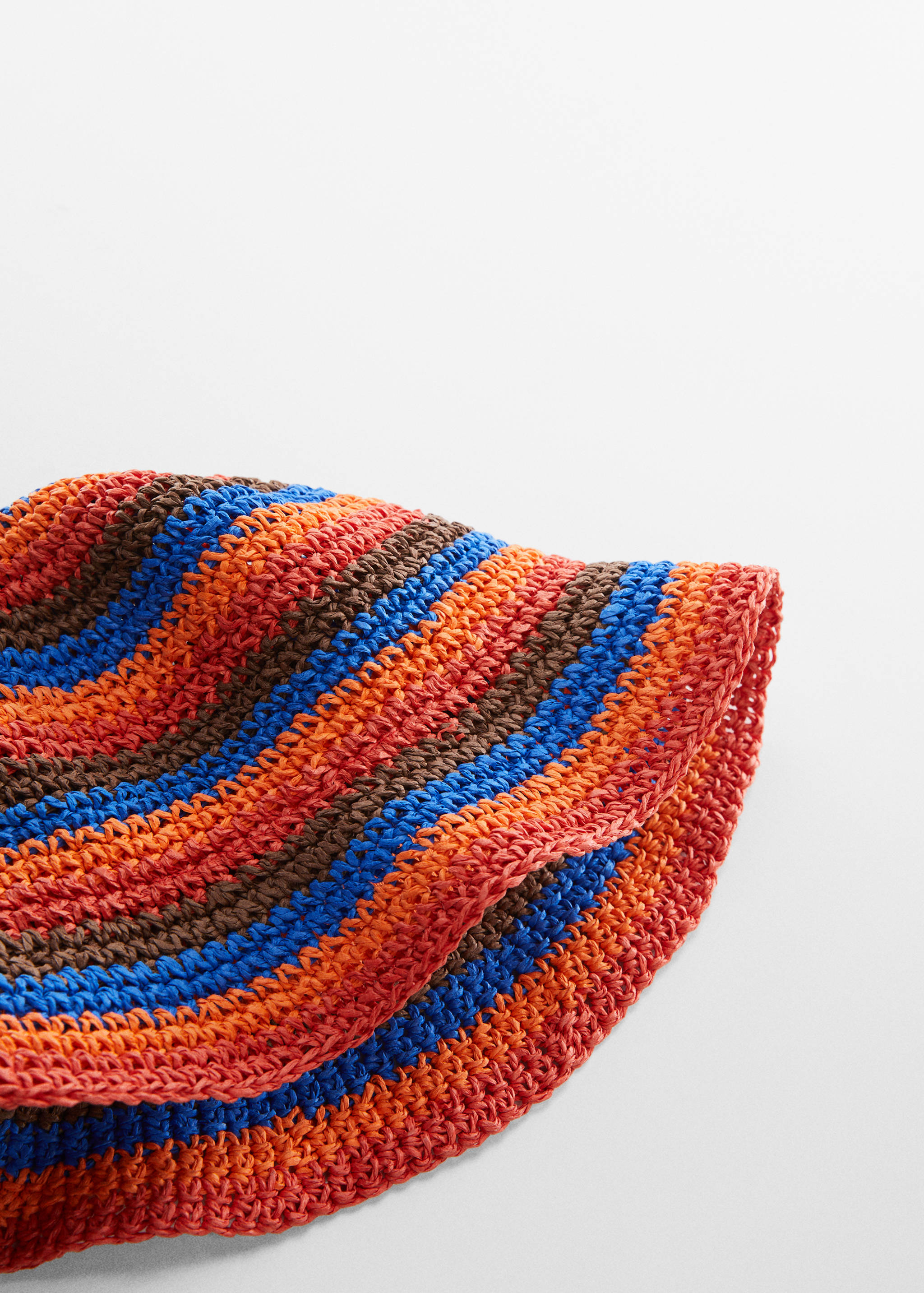 Multi-coloured bucket hat - Details of the article 1