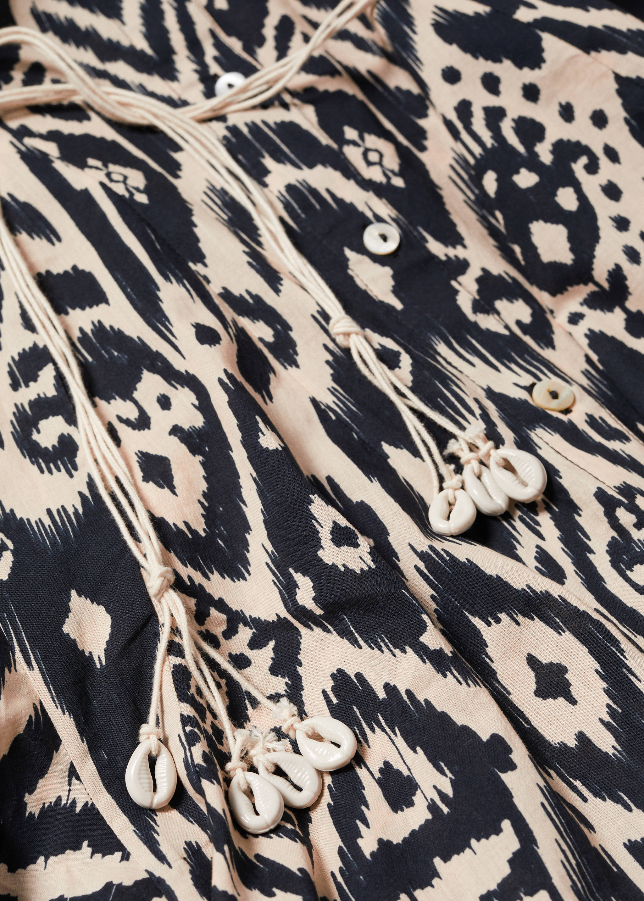 Cord shirt dress - Details of the article 8