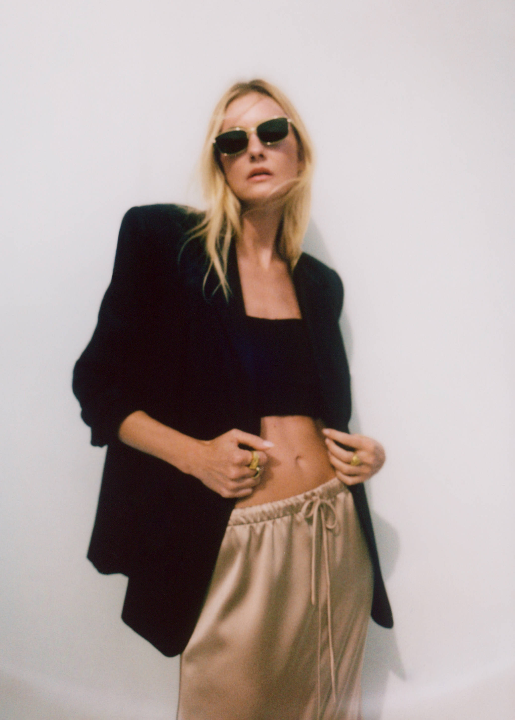 Falda midi satinada - Detalle del artículo 7