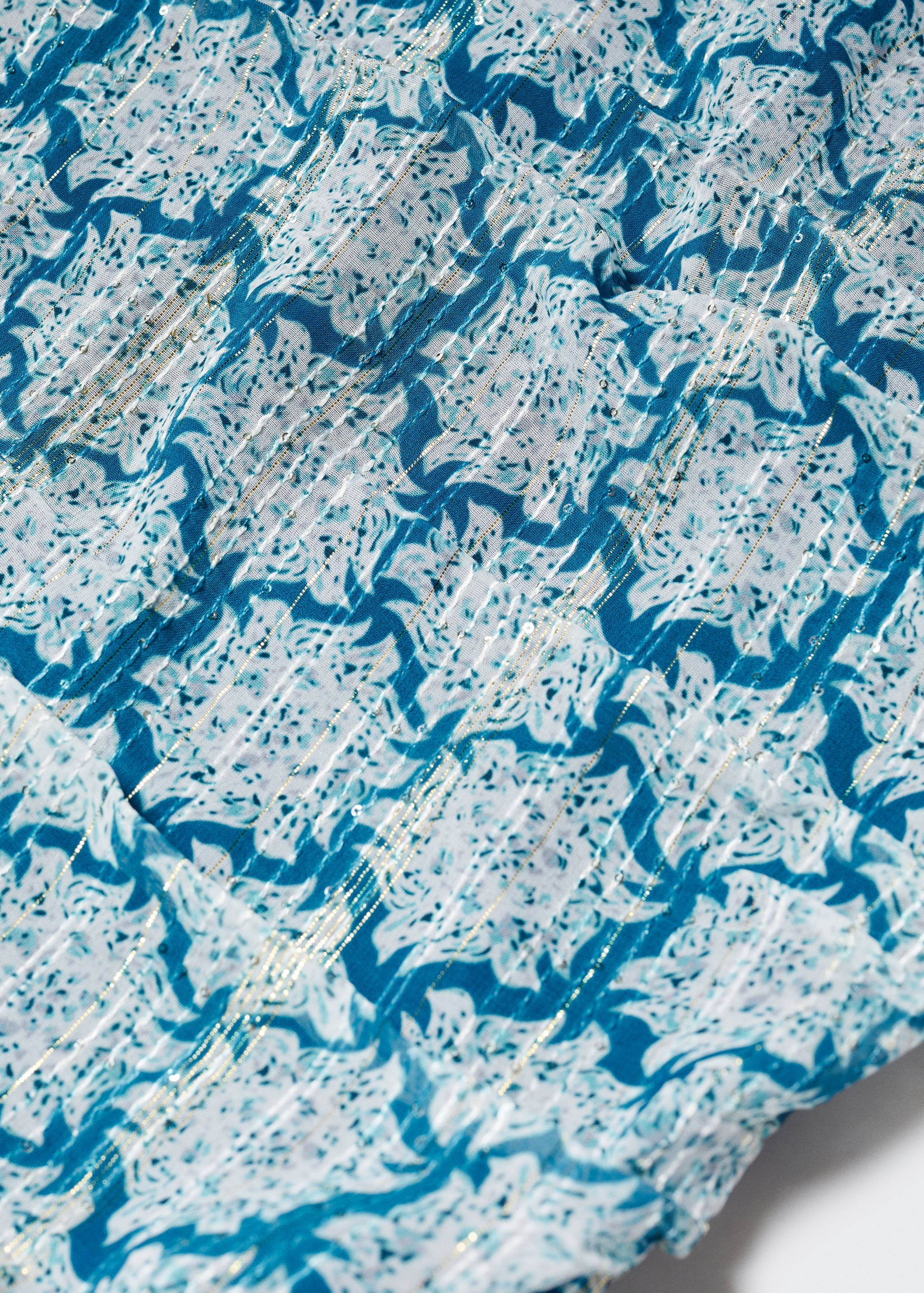 Vestido corto asimétrico - Detalle del artículo 8