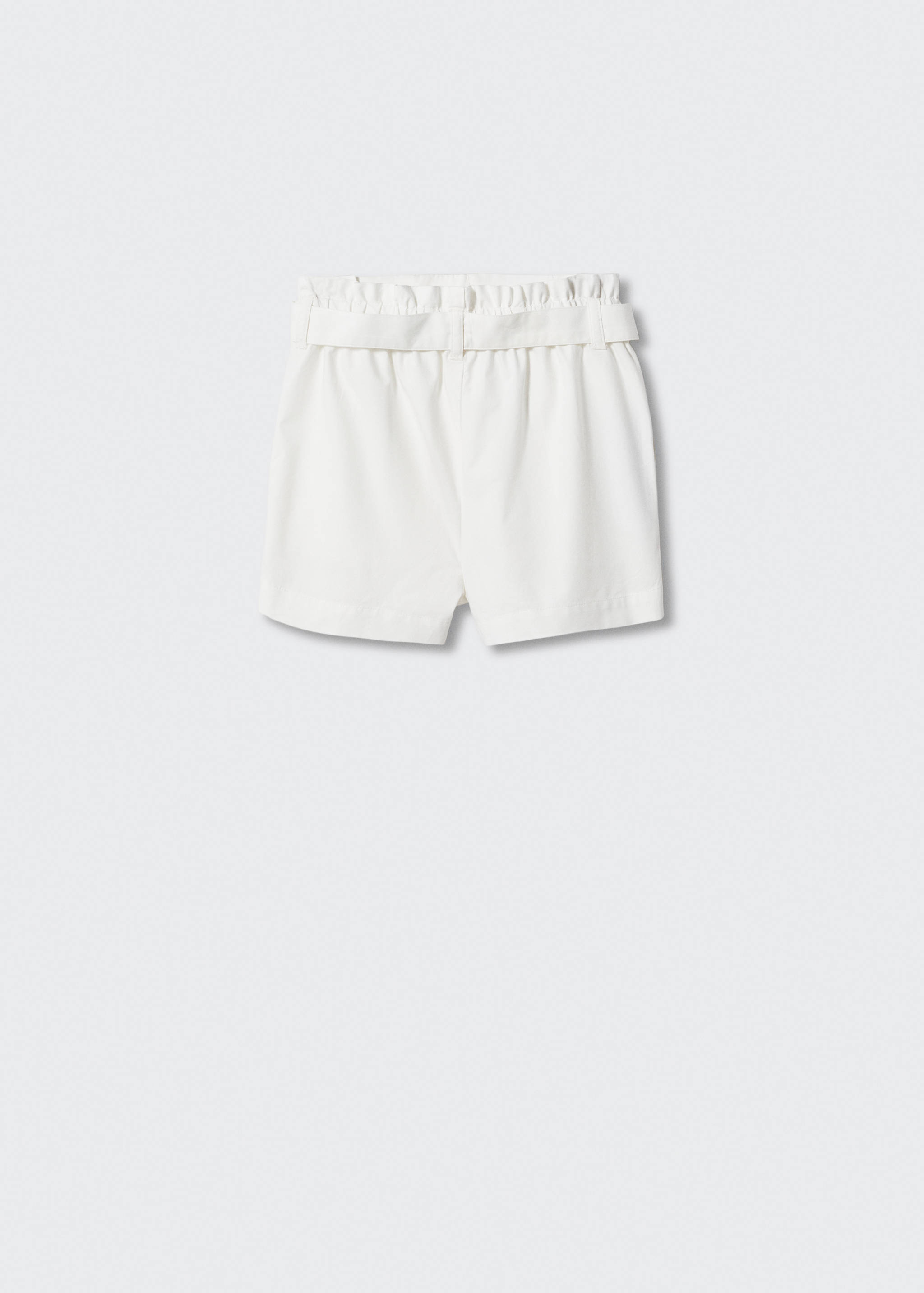 Paper bag short - Reverse of the article