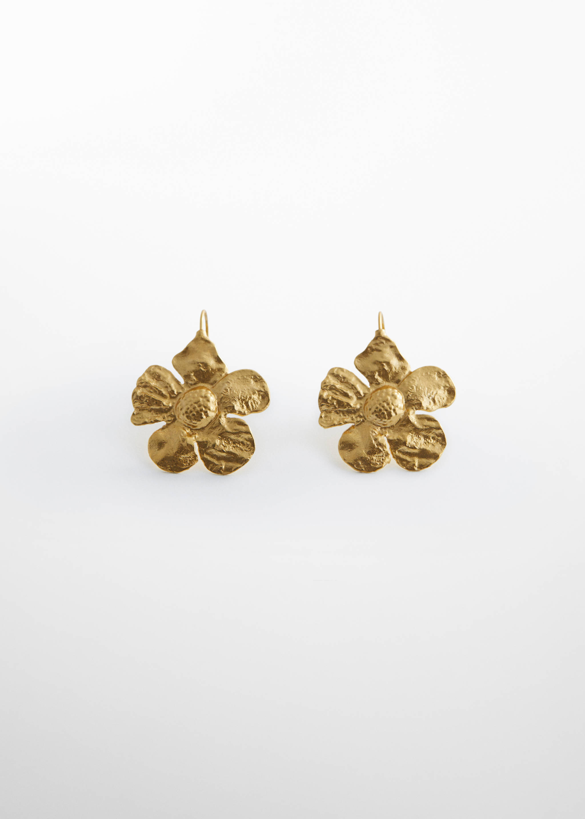 Серьги с цветами - Изделие без модели