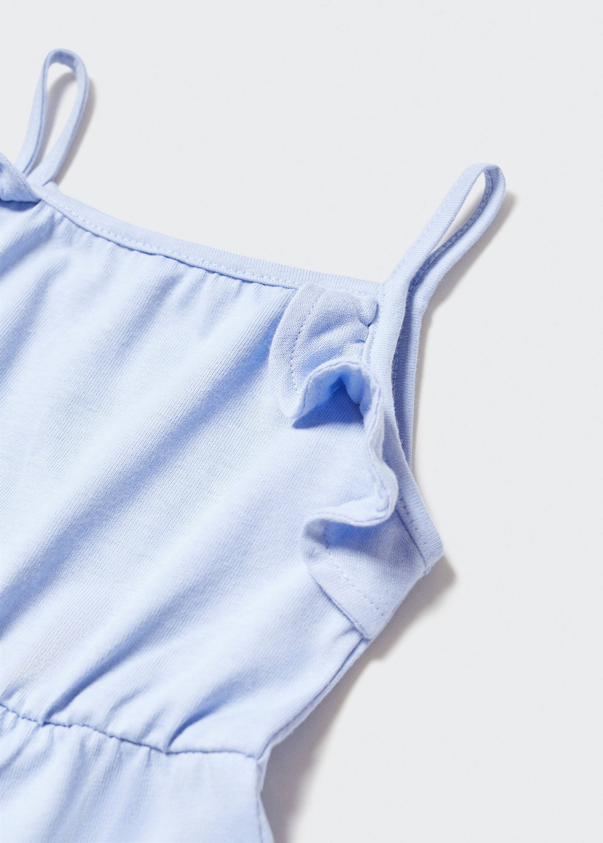 Flecked cotton jumpsuit - Details of the article 8