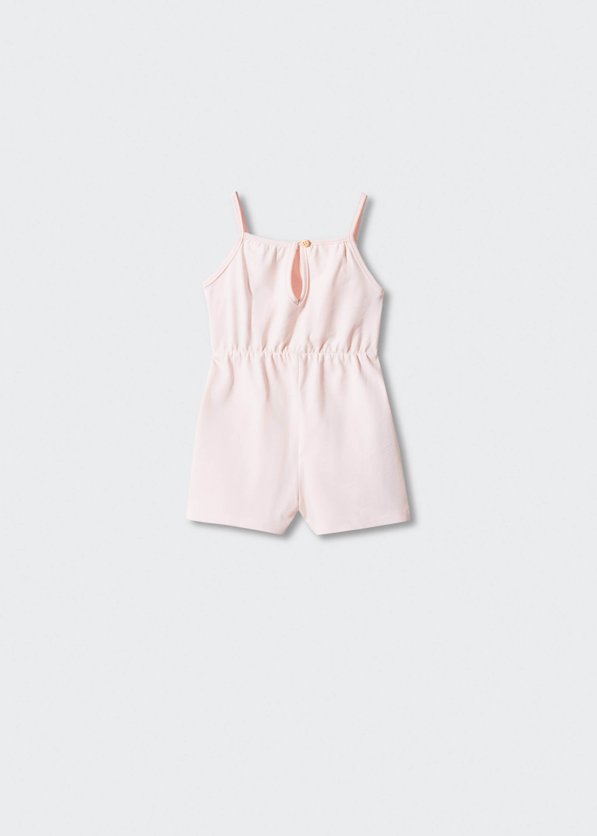 Flecked cotton jumpsuit - Reverse of the article