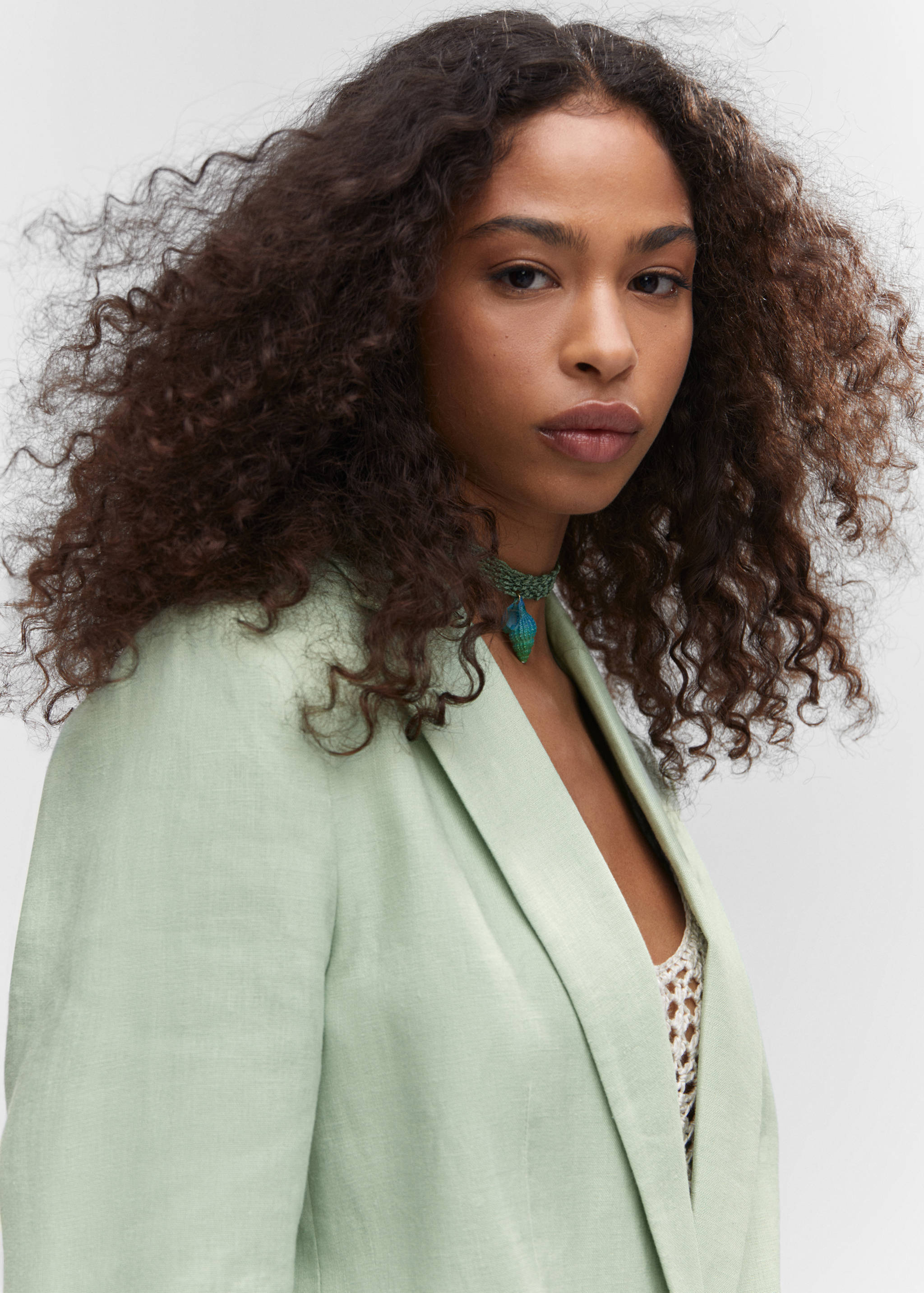 Veste lin oversize - Détail de l'article 1