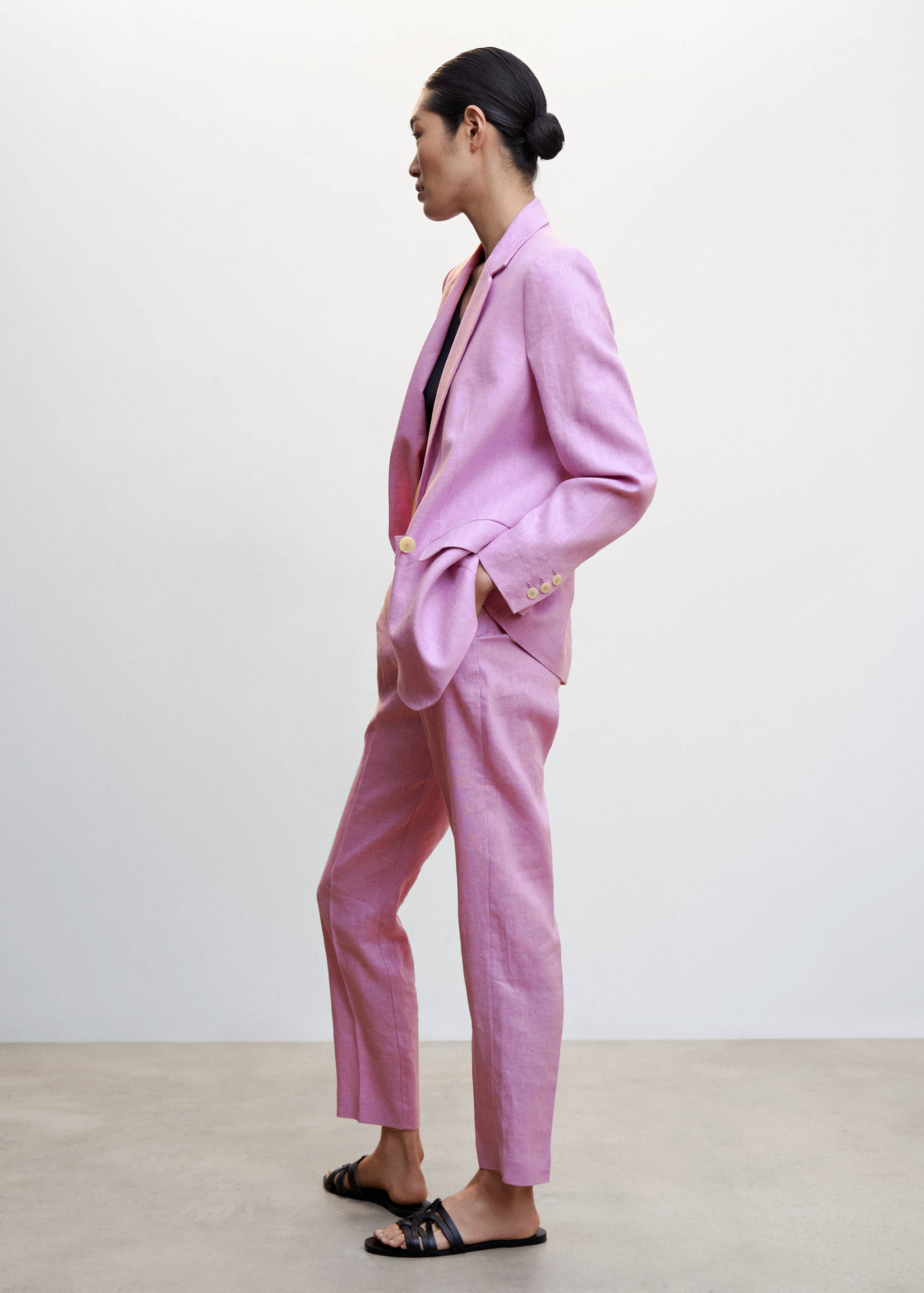 Veste lin oversize - Détail de l'article 6