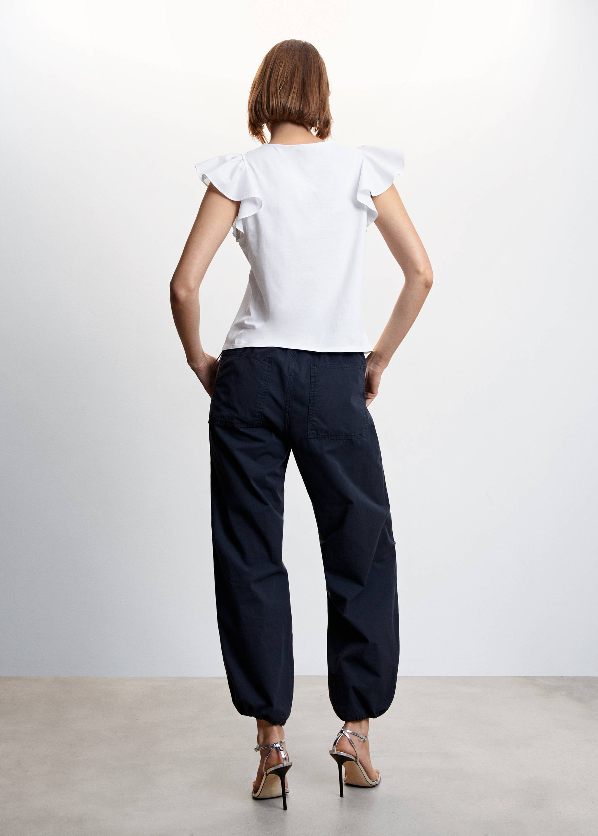 Camiseta manga volante - Reverso del artículo