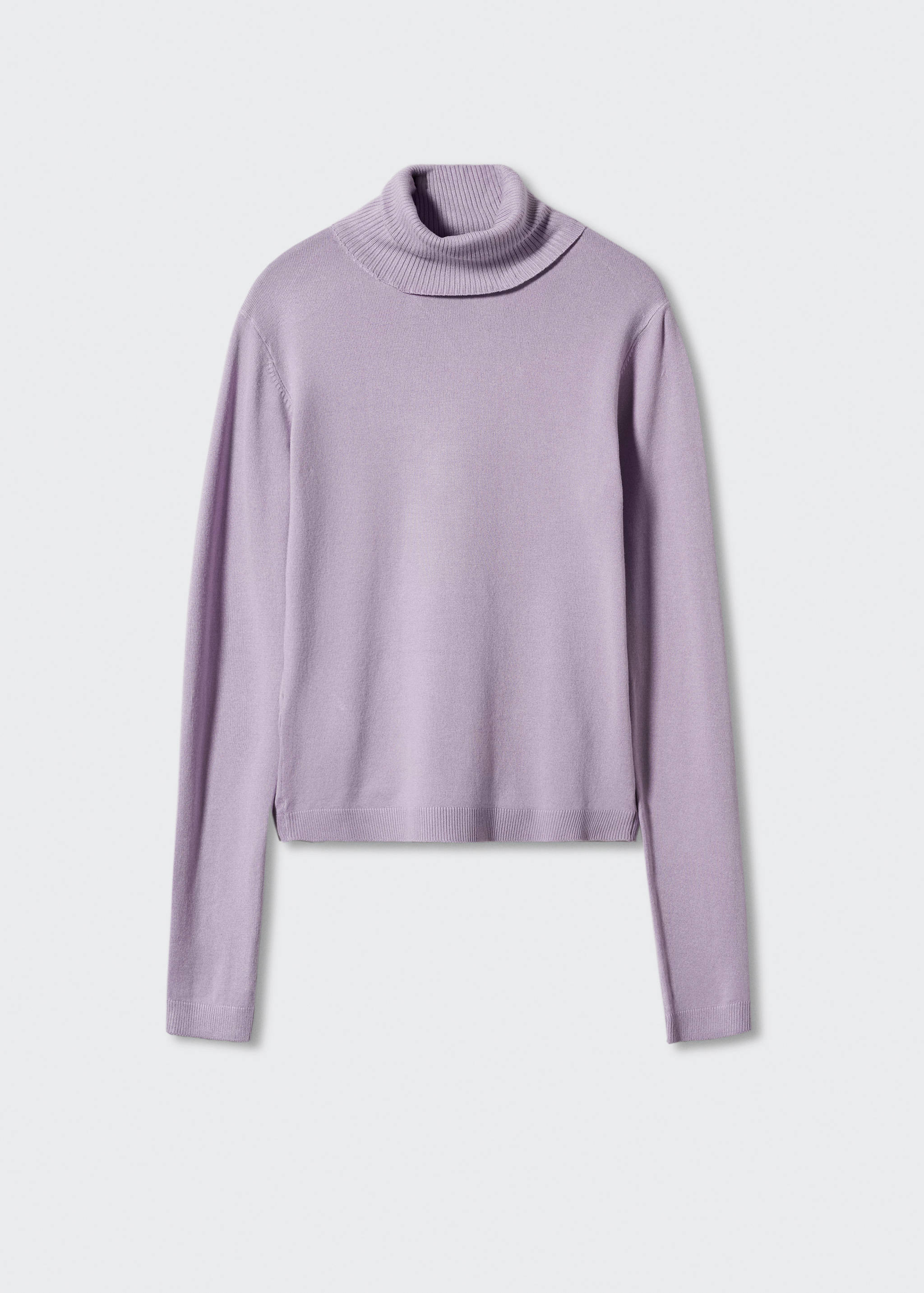 Fine-knit turtleneck sweater - Article without model