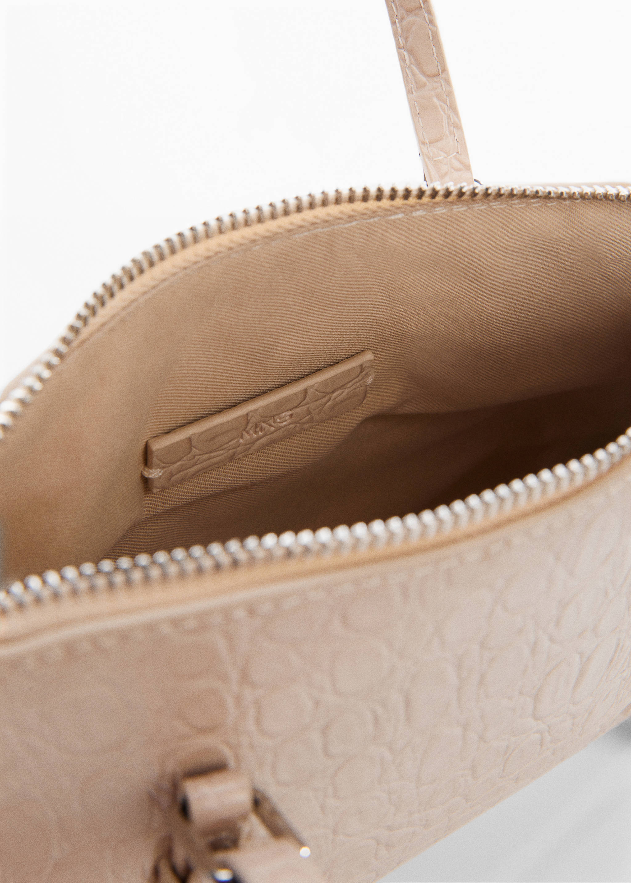 Сумка с двумя ручками под крокодила - Деталь изделия 2