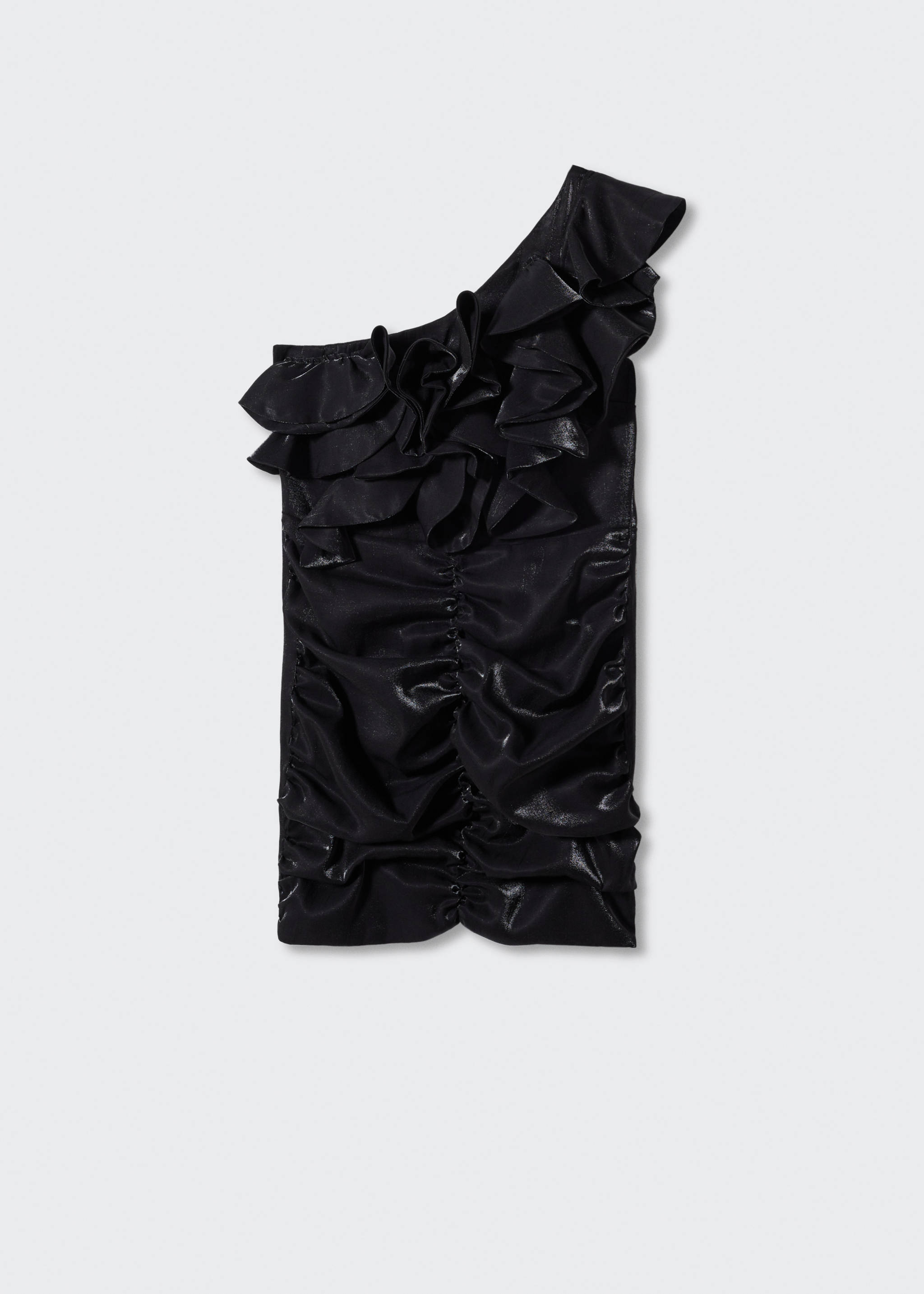 Ruffled draped dress - Article without model