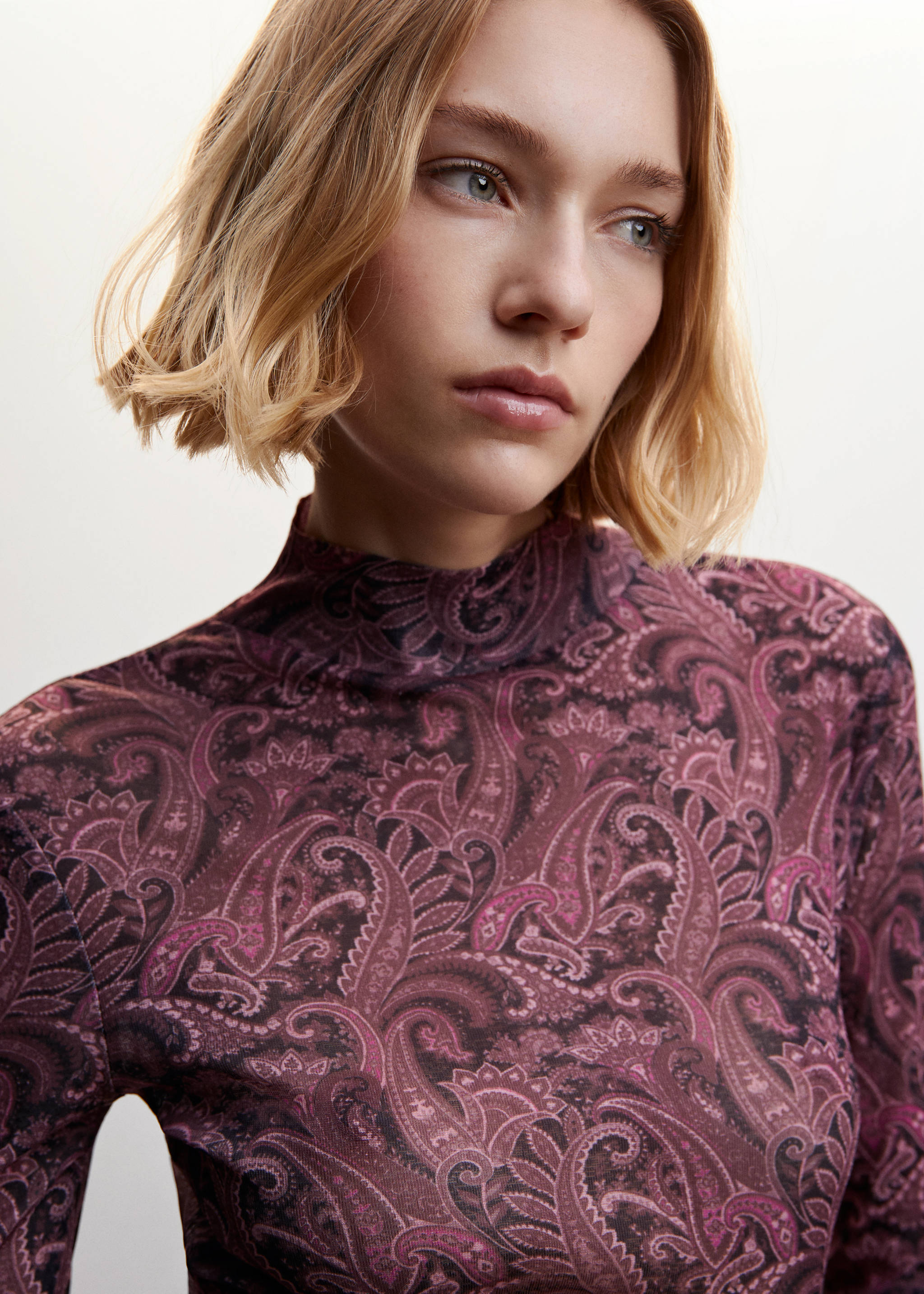 Printed long sleeve t-shirt - Details of the article 1