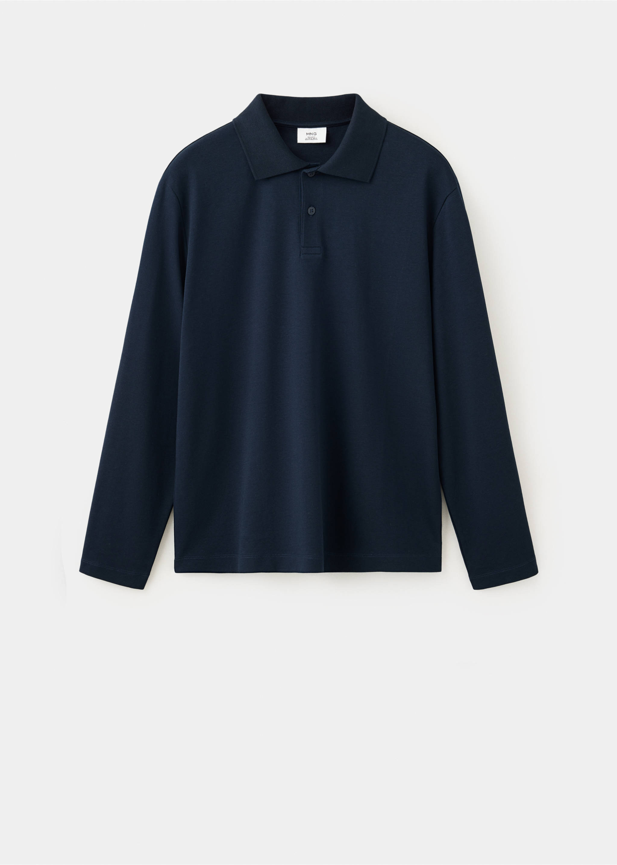 POLOSHIRT GARETHP - Изделие без модели, Глубокий темно-синий. Ref: 47081410-00.